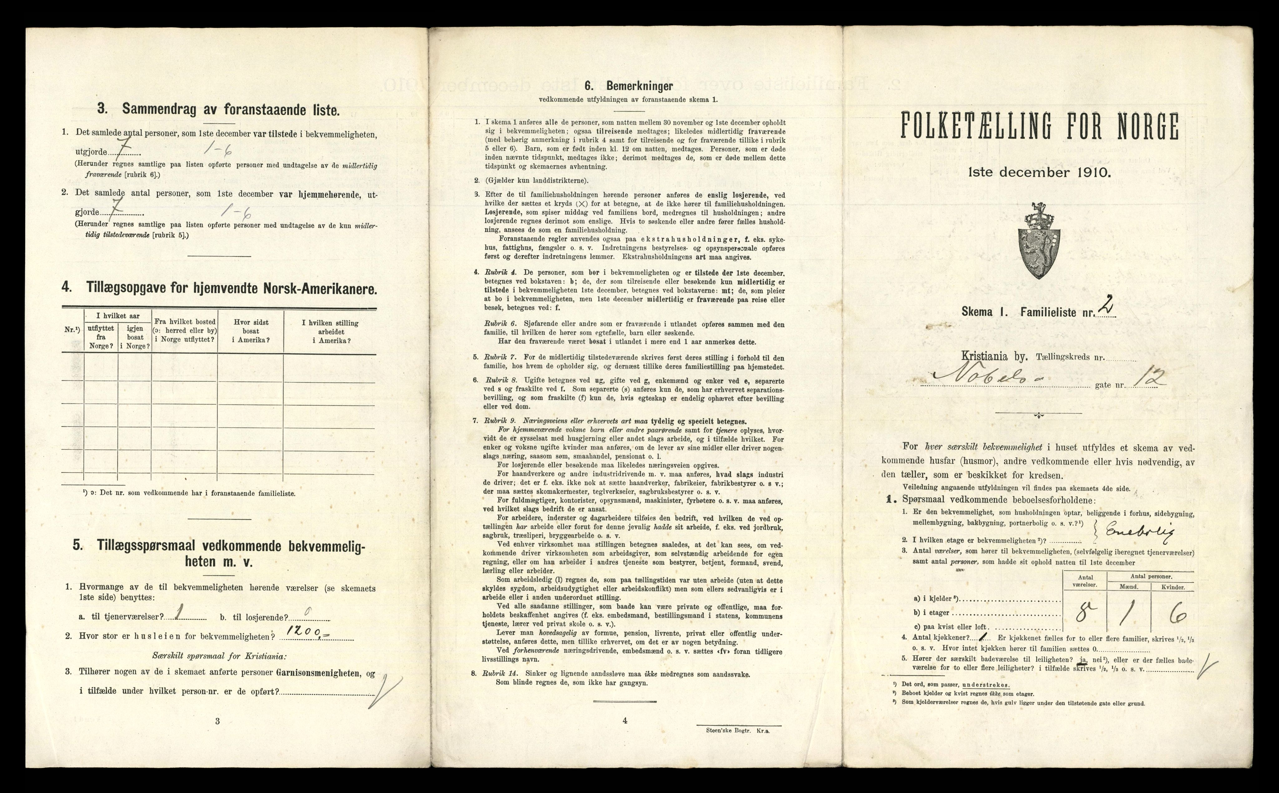 RA, 1910 census for Kristiania, 1910, p. 69429