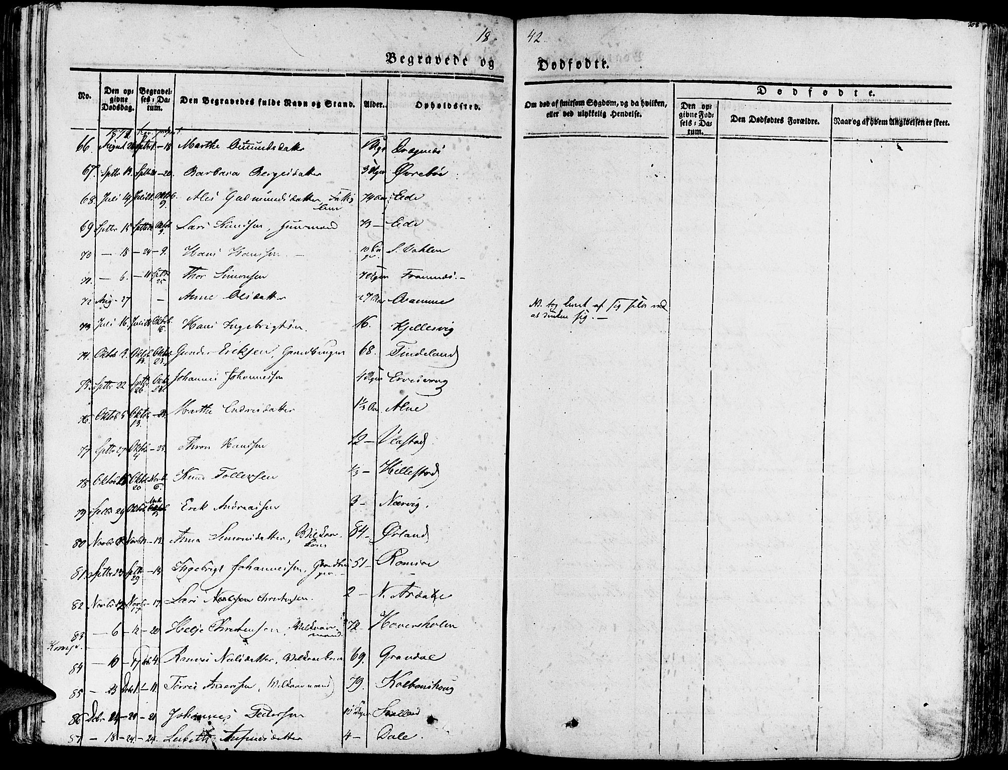 Fjelberg sokneprestembete, AV/SAB-A-75201/H/Haa: Parish register (official) no. A 6, 1835-1851, p. 308