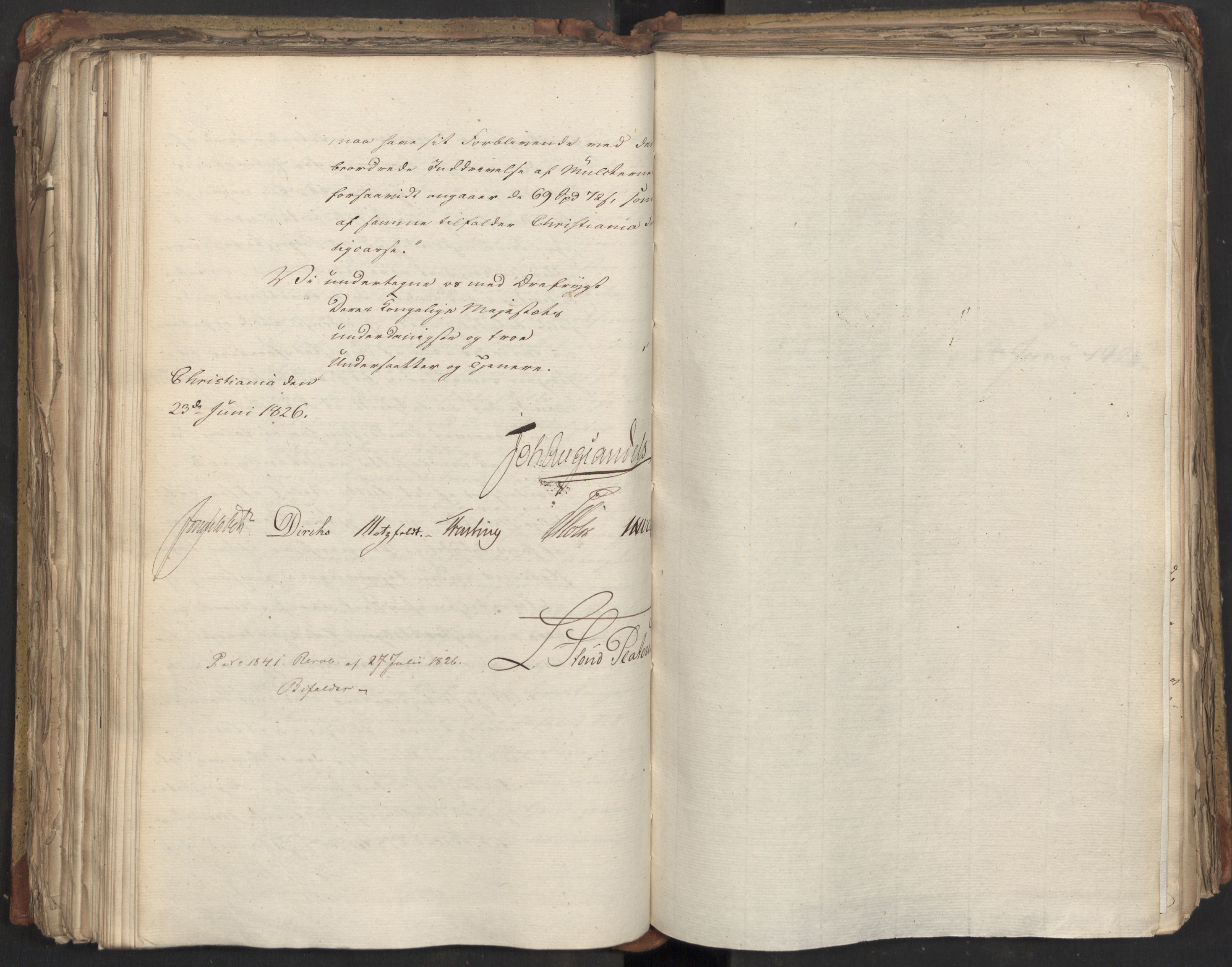 Statsrådsavdelingen i Stockholm, AV/RA-S-1003/D/Da/L0047: Regjeringsinnstillinger nr. 3501-3659, 1826, p. 259