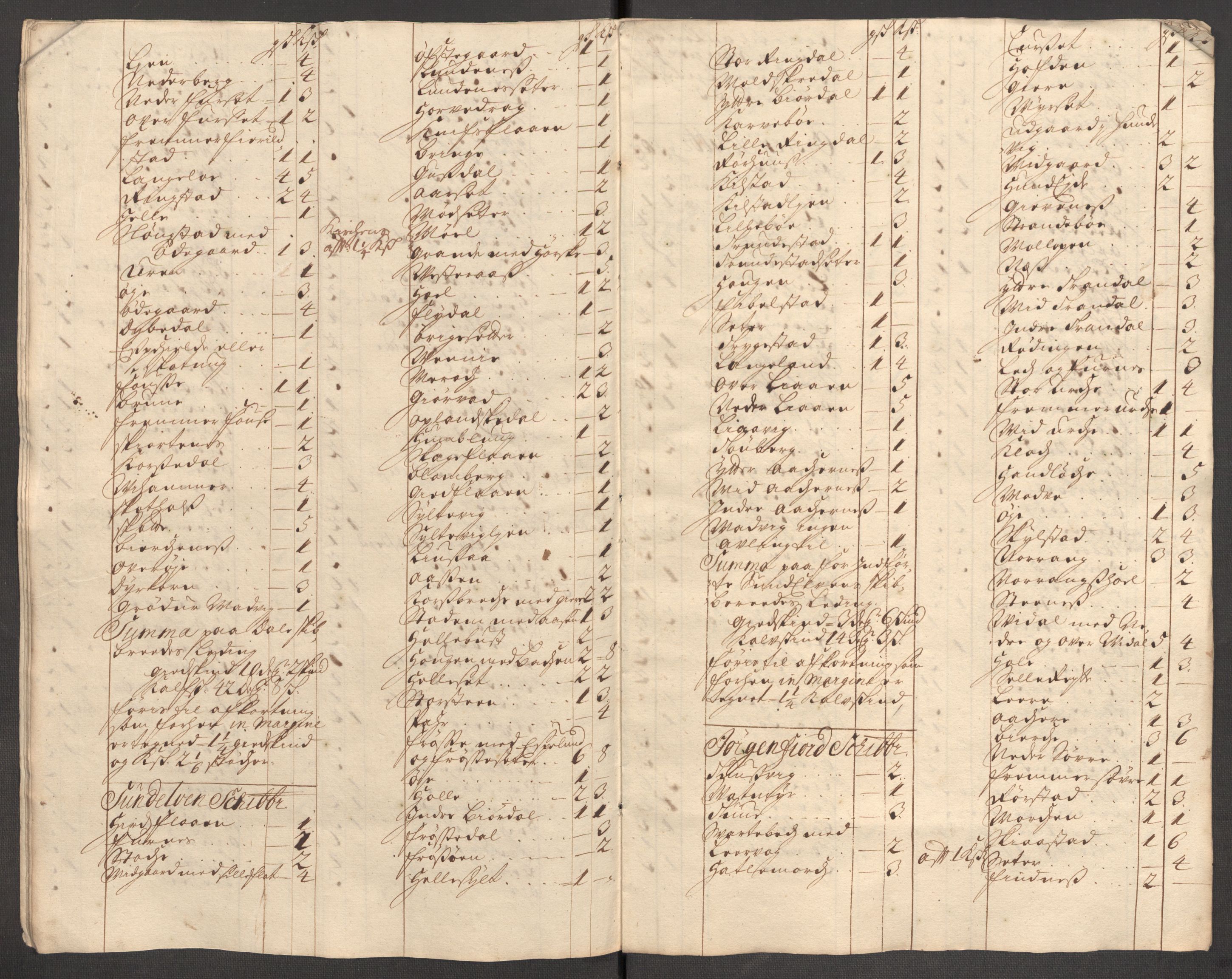 Rentekammeret inntil 1814, Reviderte regnskaper, Fogderegnskap, AV/RA-EA-4092/R54/L3561: Fogderegnskap Sunnmøre, 1706-1707, p. 197