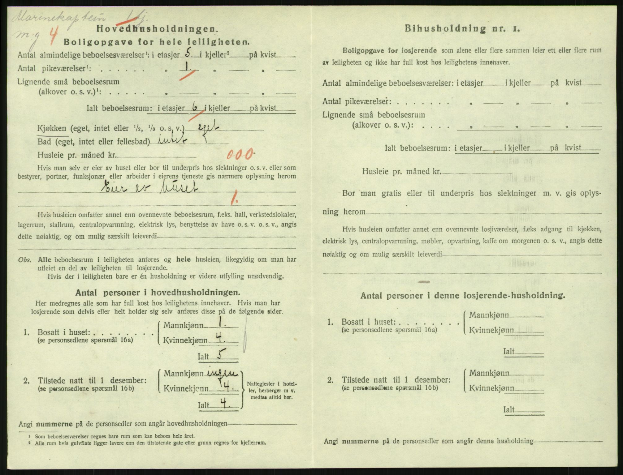 SAKO, 1920 census for Horten, 1920, p. 4566