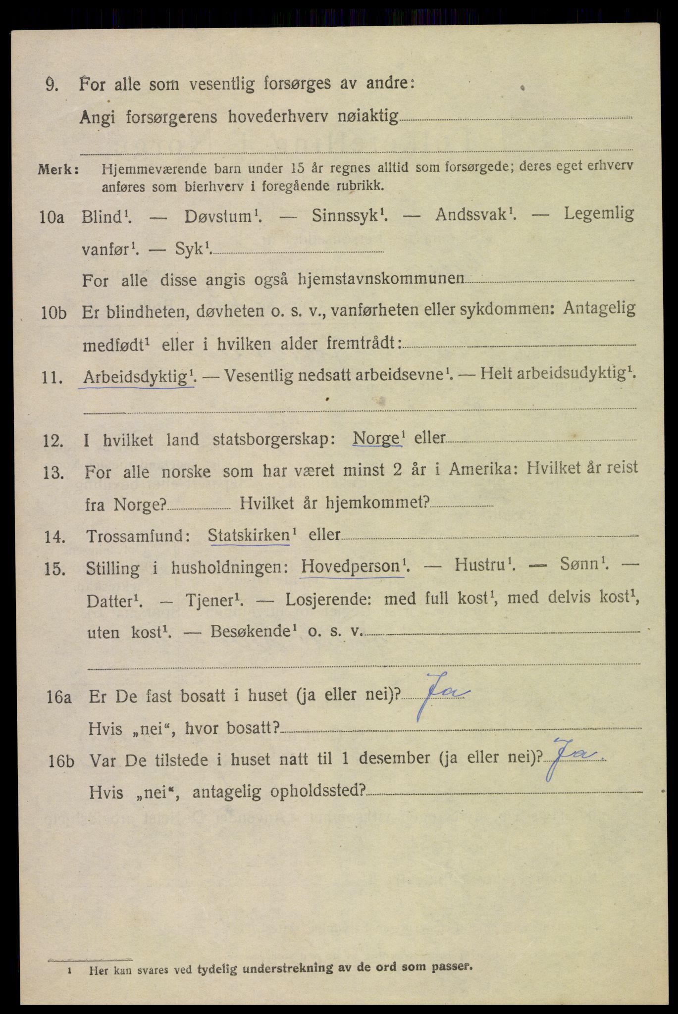 SAKO, 1920 census for Gjerpen, 1920, p. 10771