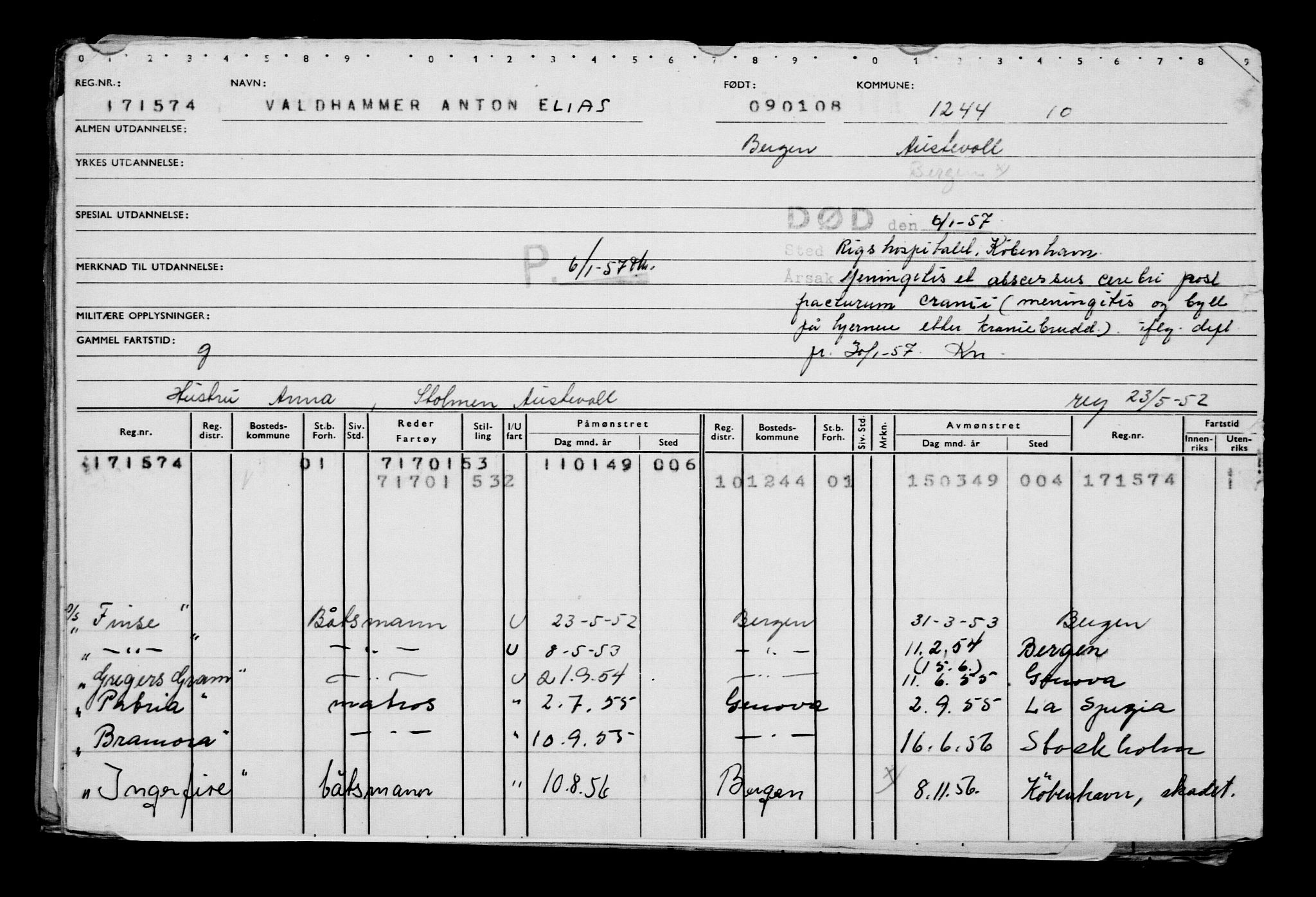 Direktoratet for sjømenn, AV/RA-S-3545/G/Gb/L0075: Hovedkort, 1908, p. 106