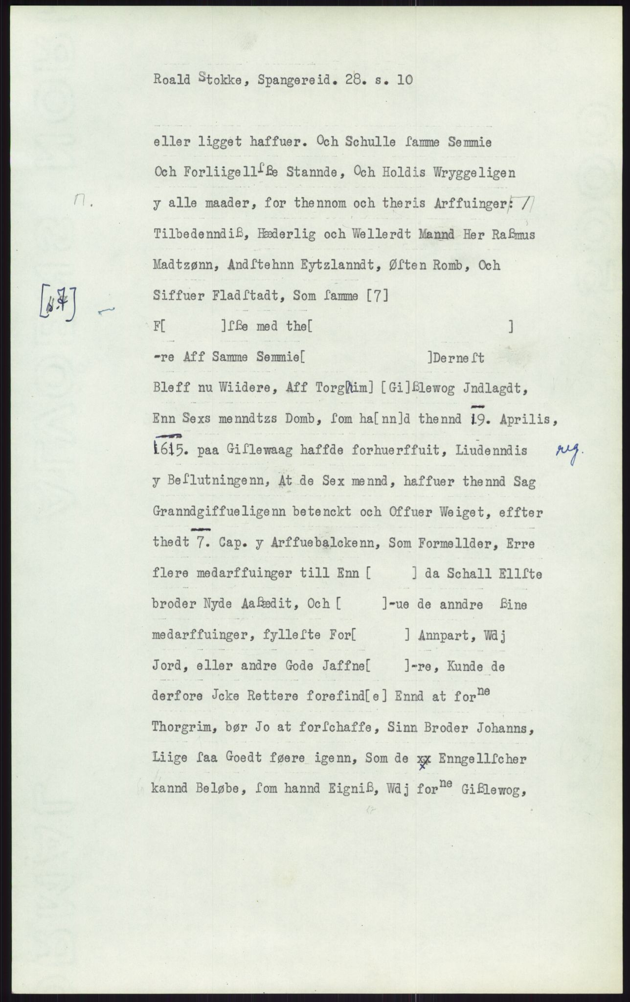 Samlinger til kildeutgivelse, Diplomavskriftsamlingen, AV/RA-EA-4053/H/Ha, p. 3120