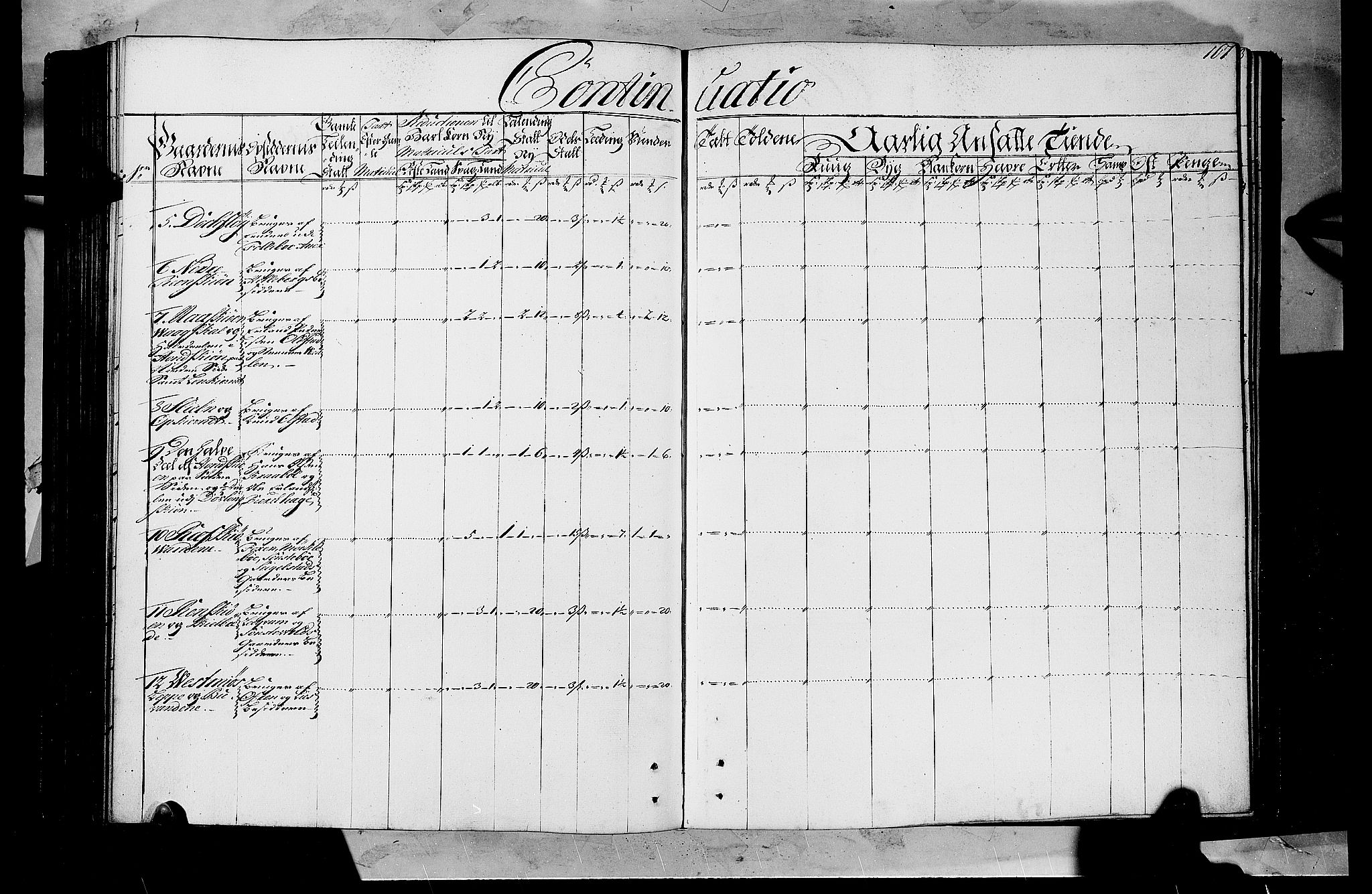 Rentekammeret inntil 1814, Realistisk ordnet avdeling, AV/RA-EA-4070/N/Nb/Nbf/L0108: Gudbrandsdalen matrikkelprotokoll, 1723, p. 166b-167a