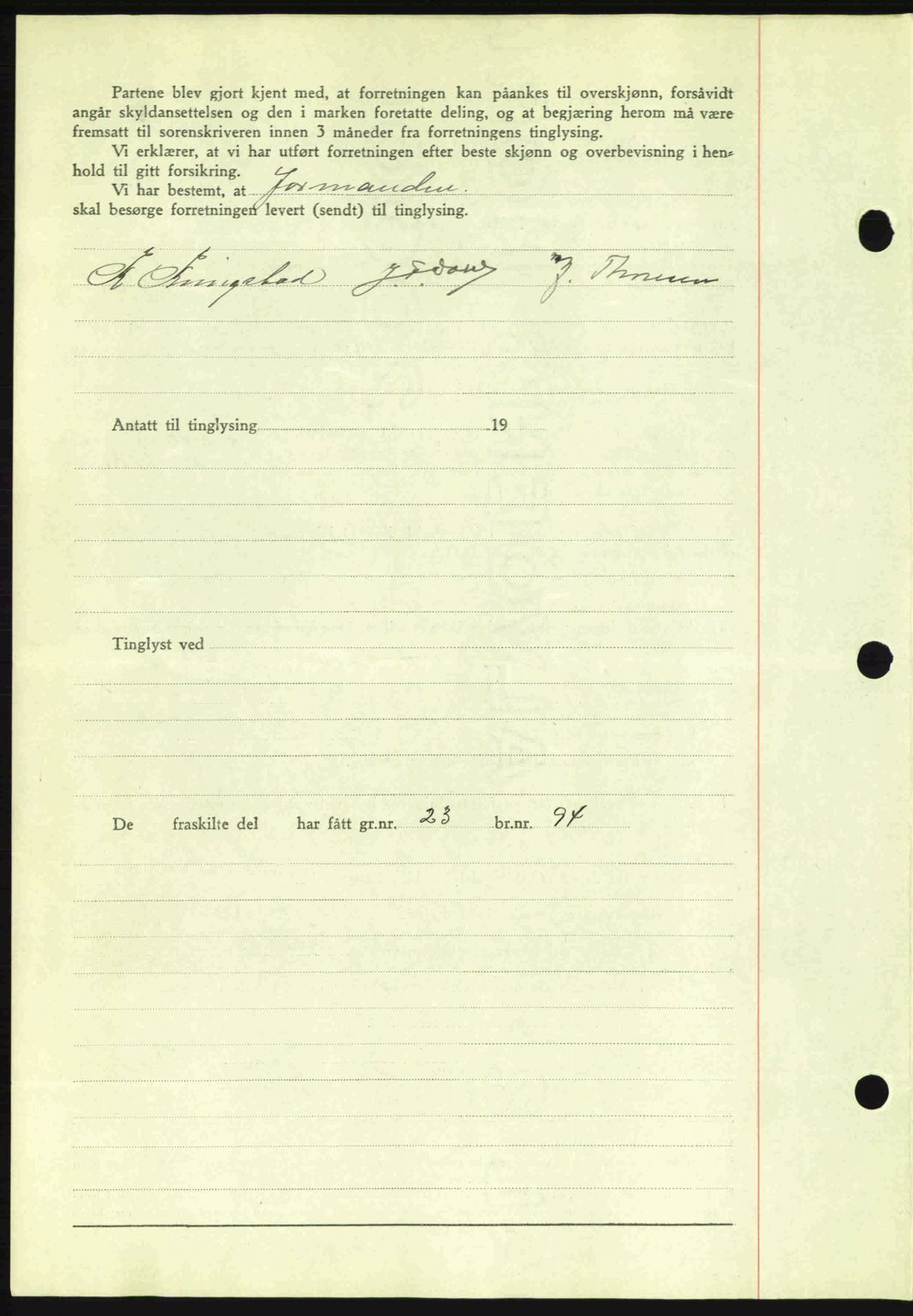 Romsdal sorenskriveri, AV/SAT-A-4149/1/2/2C: Mortgage book no. A7, 1939-1939, Diary no: : 2130/1939