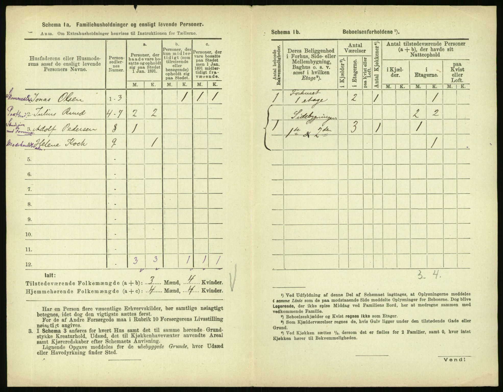 RA, 1891 census for 0301 Kristiania, 1891, p. 29560