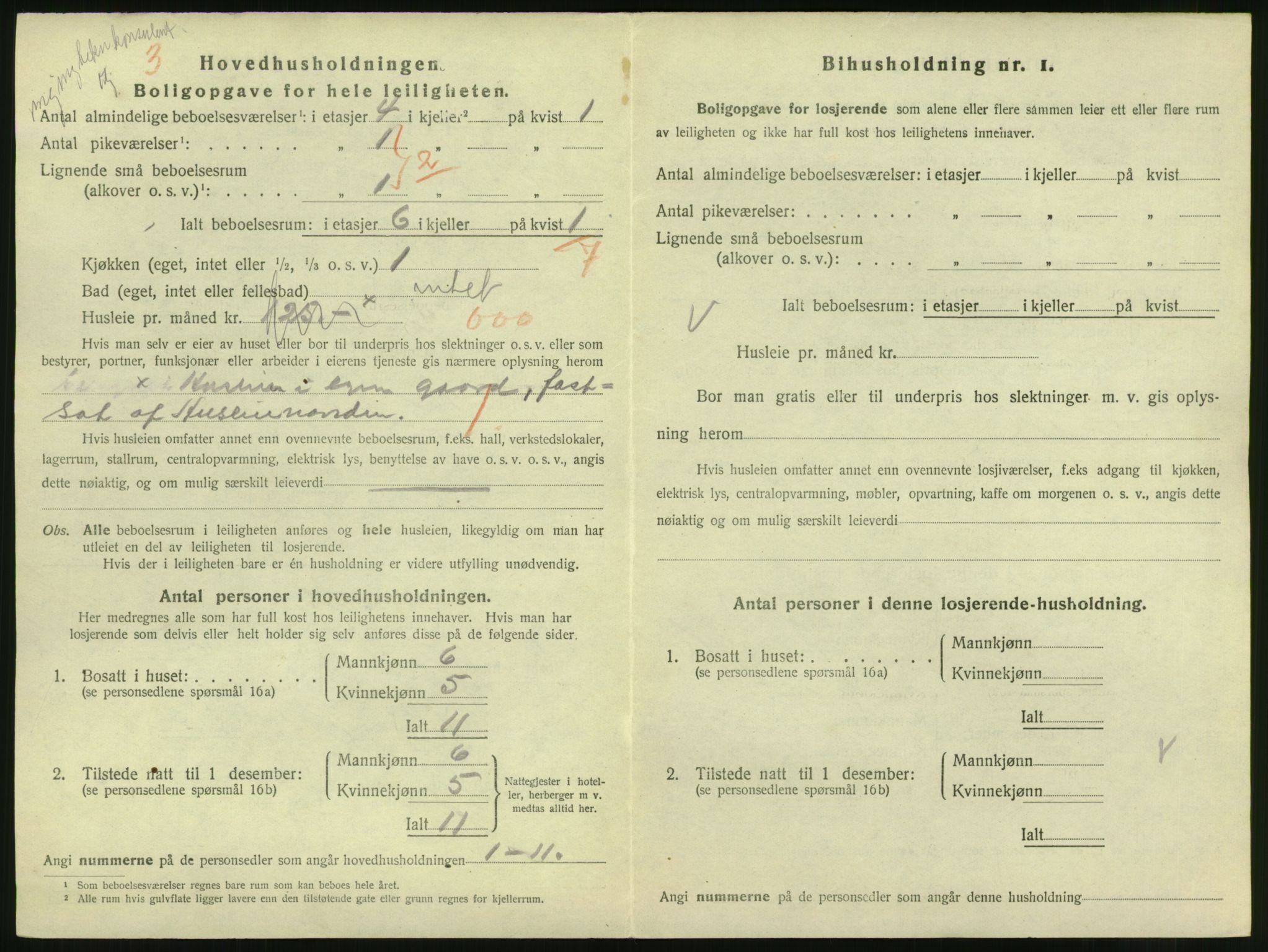 SAT, 1920 census for Trondheim, 1920, p. 12883