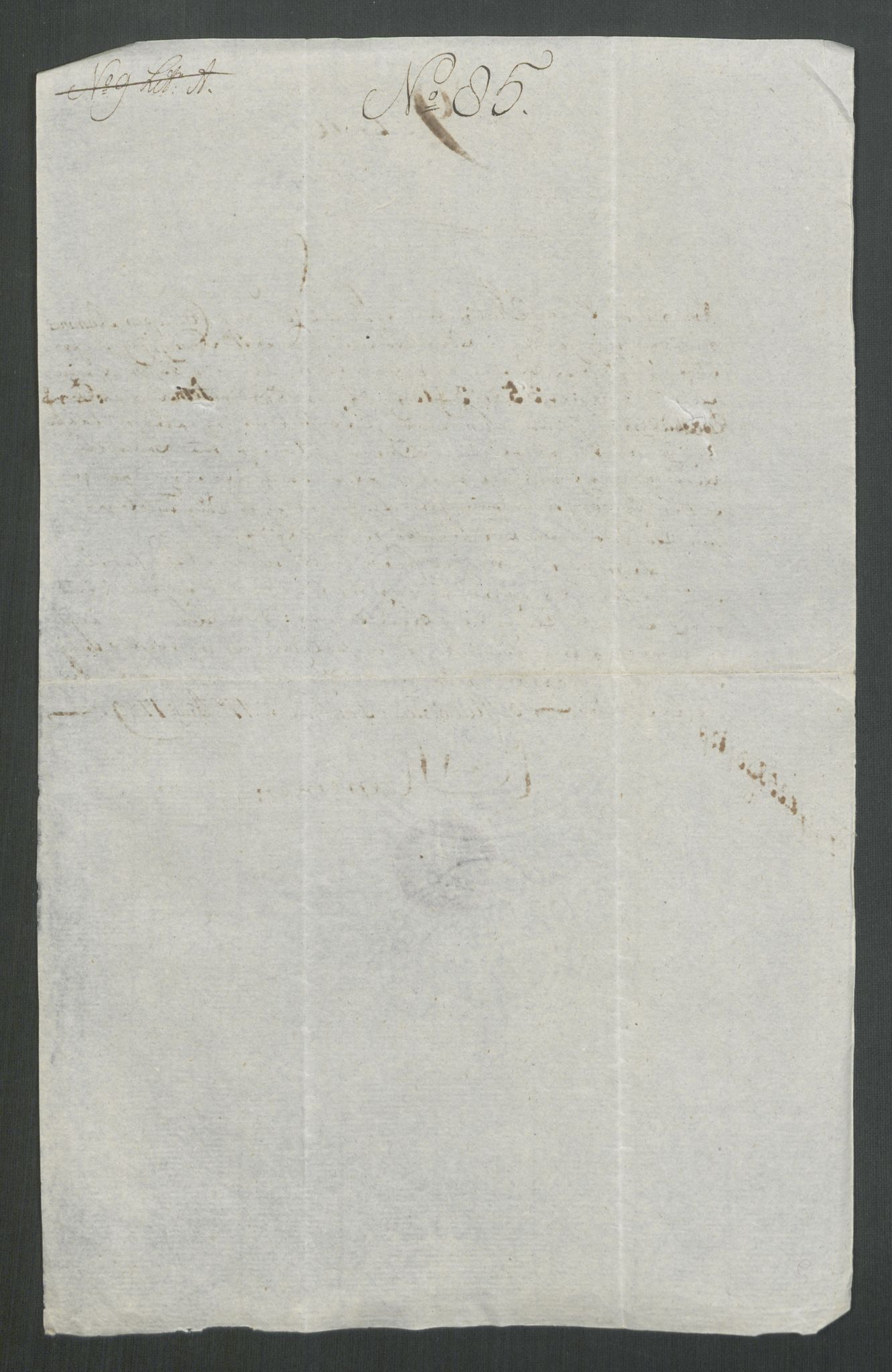 Rentekammeret inntil 1814, Reviderte regnskaper, Mindre regnskaper, AV/RA-EA-4068/Rf/Rfe/L0051: Toten fogderi, Trondheim, 1789, p. 293