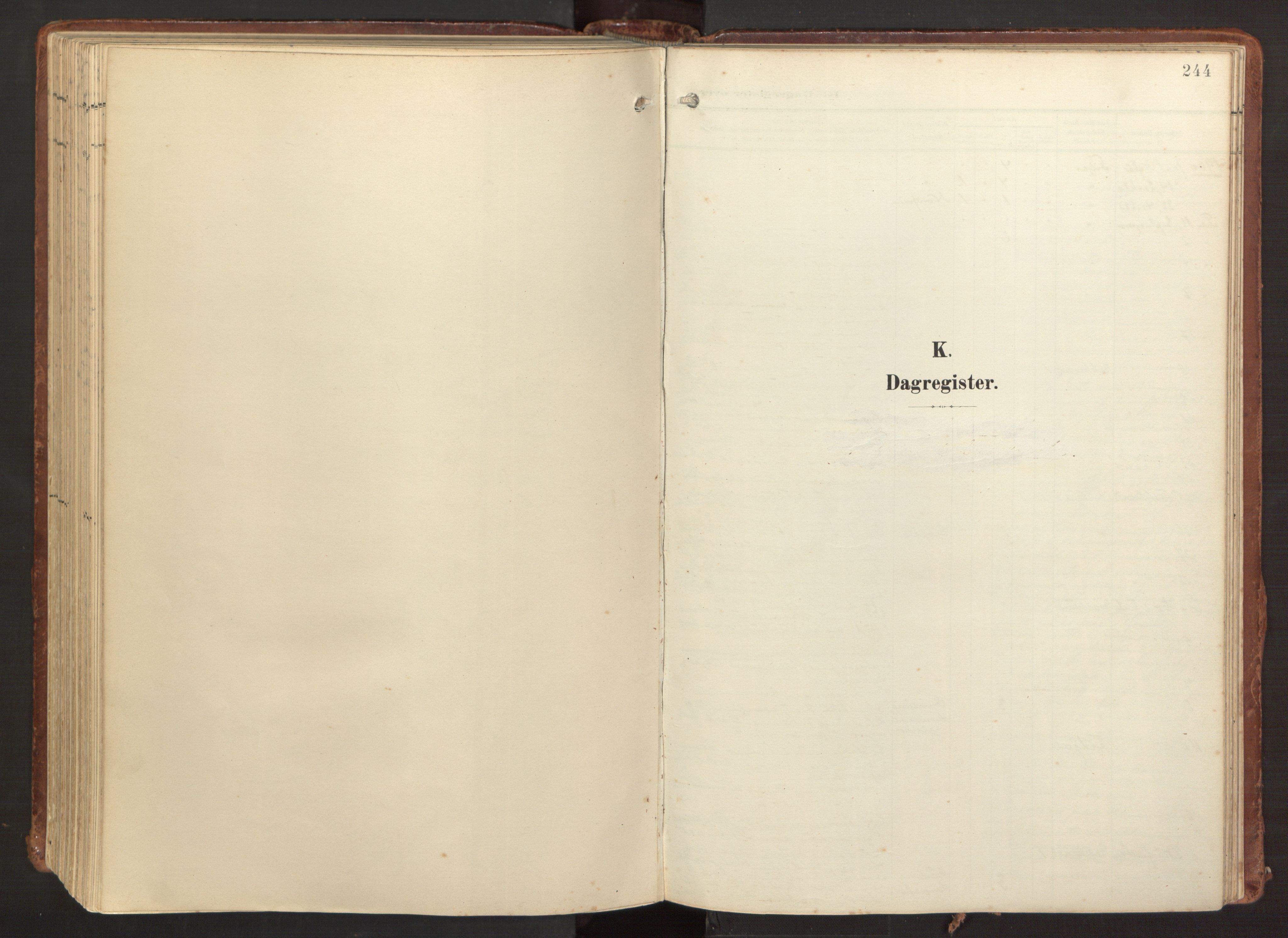 Fitjar sokneprestembete, AV/SAB-A-99926: Parish register (official) no. A 3, 1900-1918, p. 244