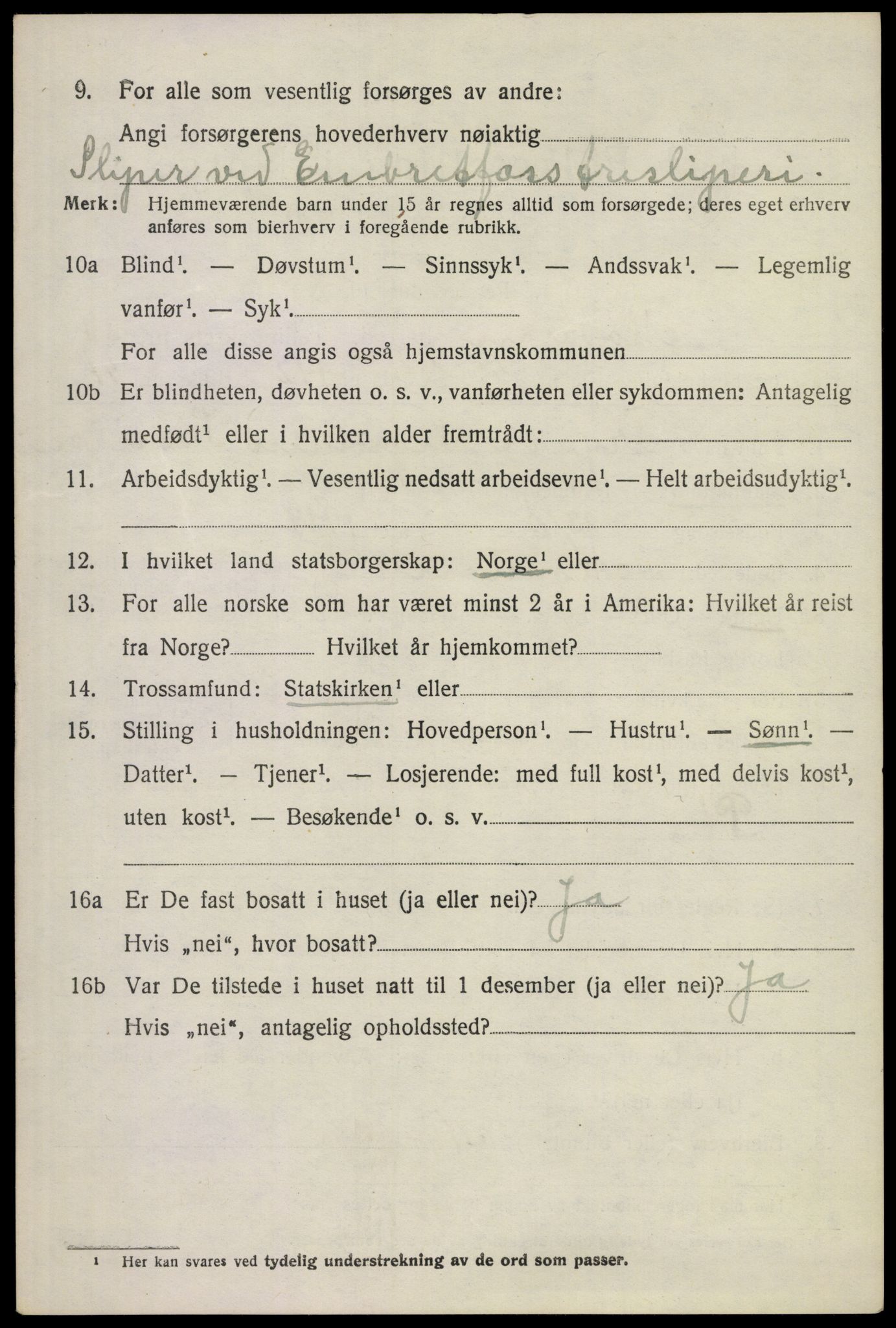 SAKO, 1920 census for Modum, 1920, p. 24290