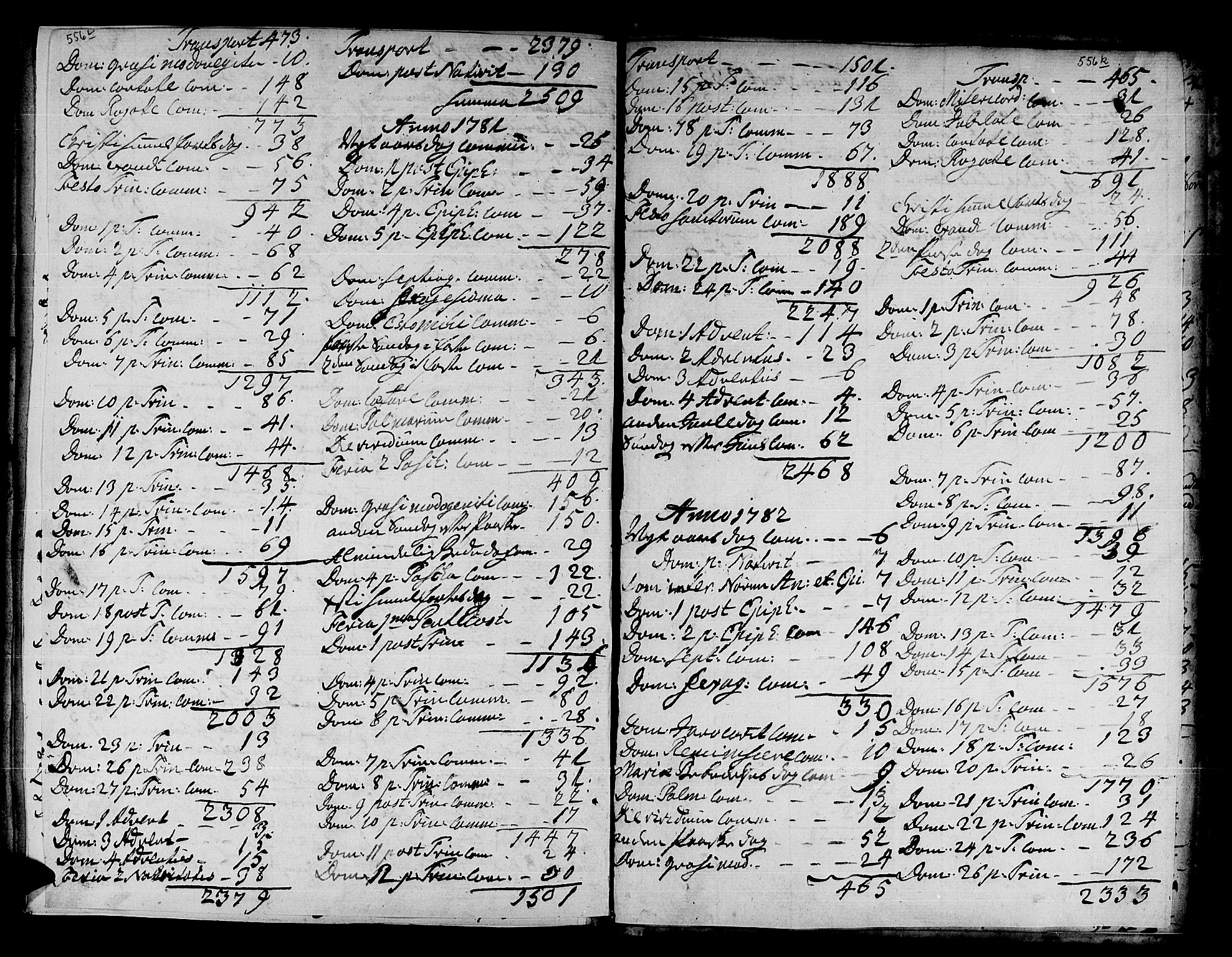 Trondenes sokneprestkontor, SATØ/S-1319/H/Ha/L0002kirke: Parish register (official) no. 2, 1751-1781, p. 556i-556k