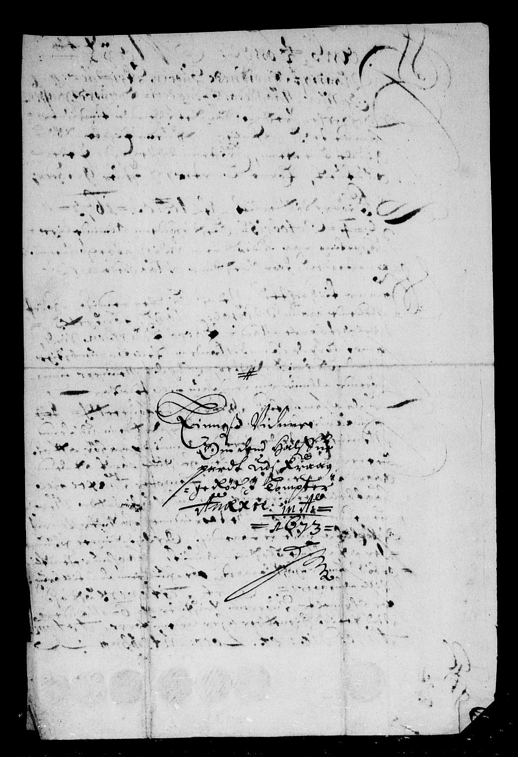 Rentekammeret inntil 1814, Reviderte regnskaper, Stiftamtstueregnskaper, Landkommissariatet på Akershus og Akershus stiftamt, AV/RA-EA-5869/R/Rb/L0088: Akershus stiftamt, 1671-1673