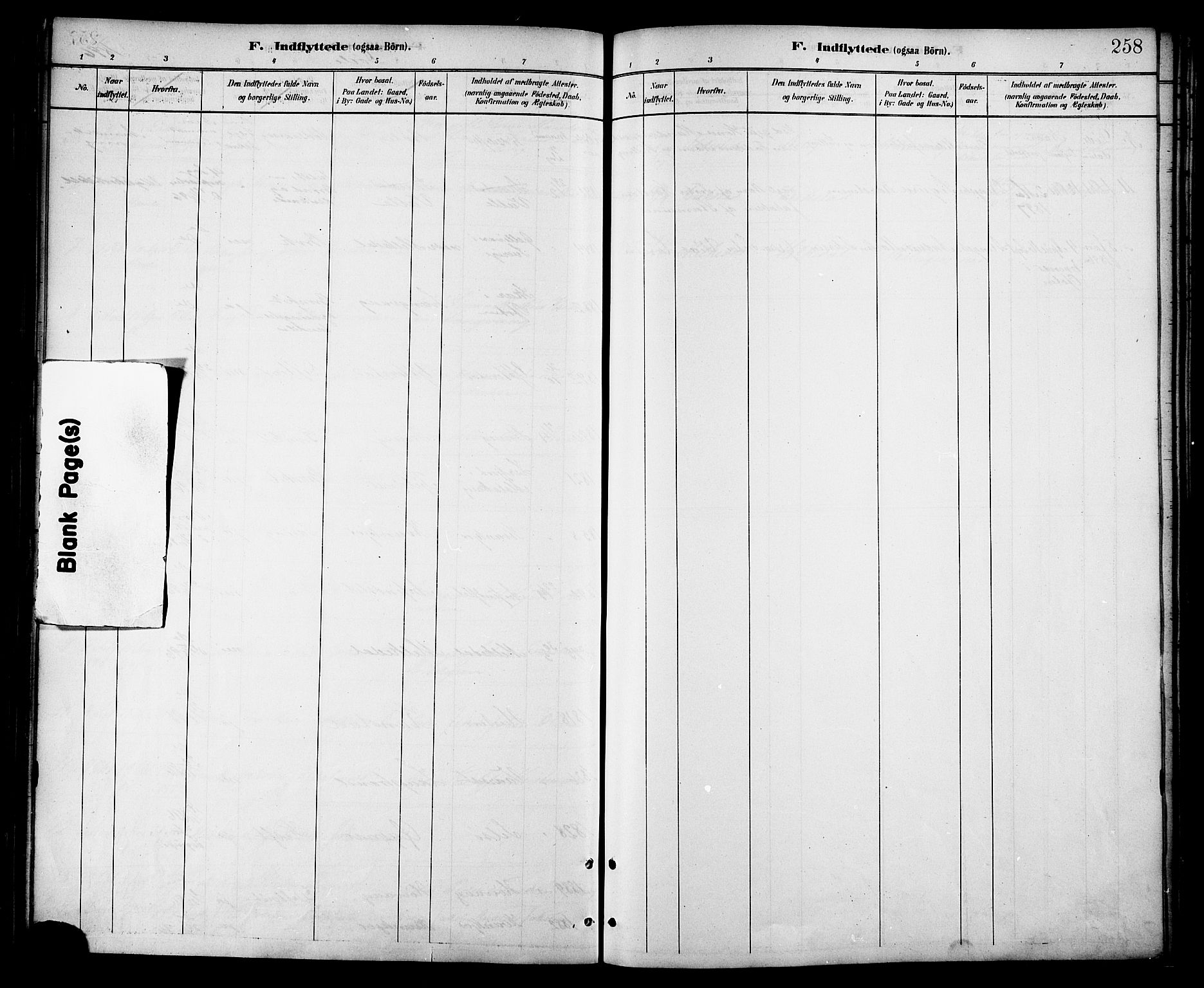 Ministerialprotokoller, klokkerbøker og fødselsregistre - Nordland, SAT/A-1459/872/L1035: Parish register (official) no. 872A10, 1884-1896, p. 258