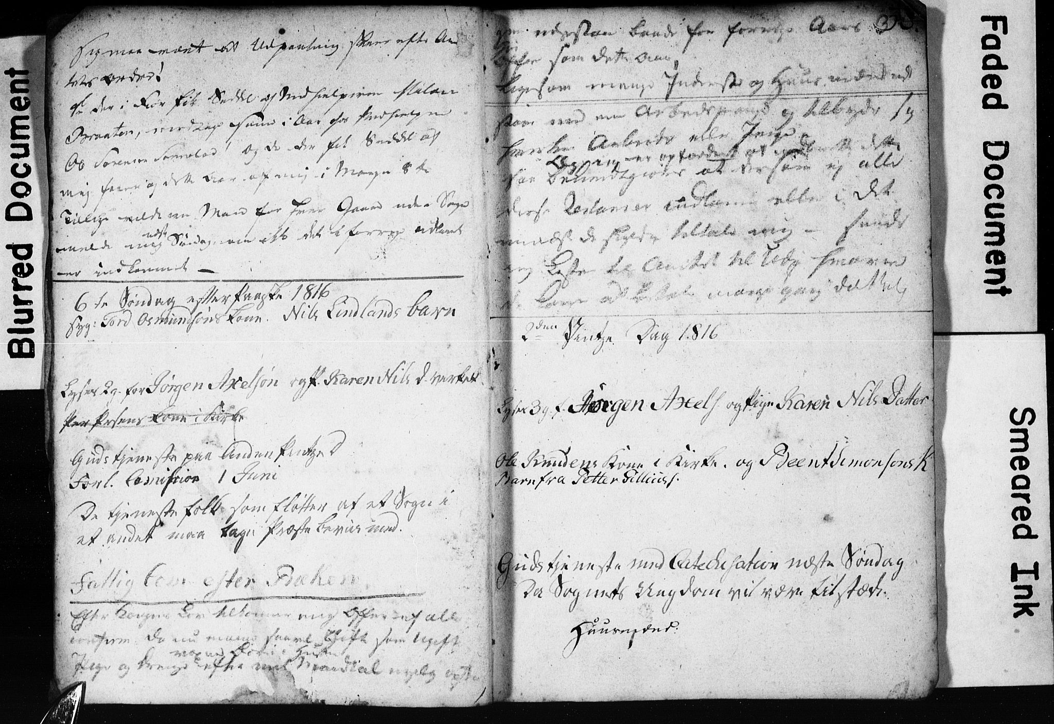 Søndeled sokneprestkontor, AV/SAK-1111-0038/F/Ff/L0001: Banns register no. A VI 4, 1784-1820