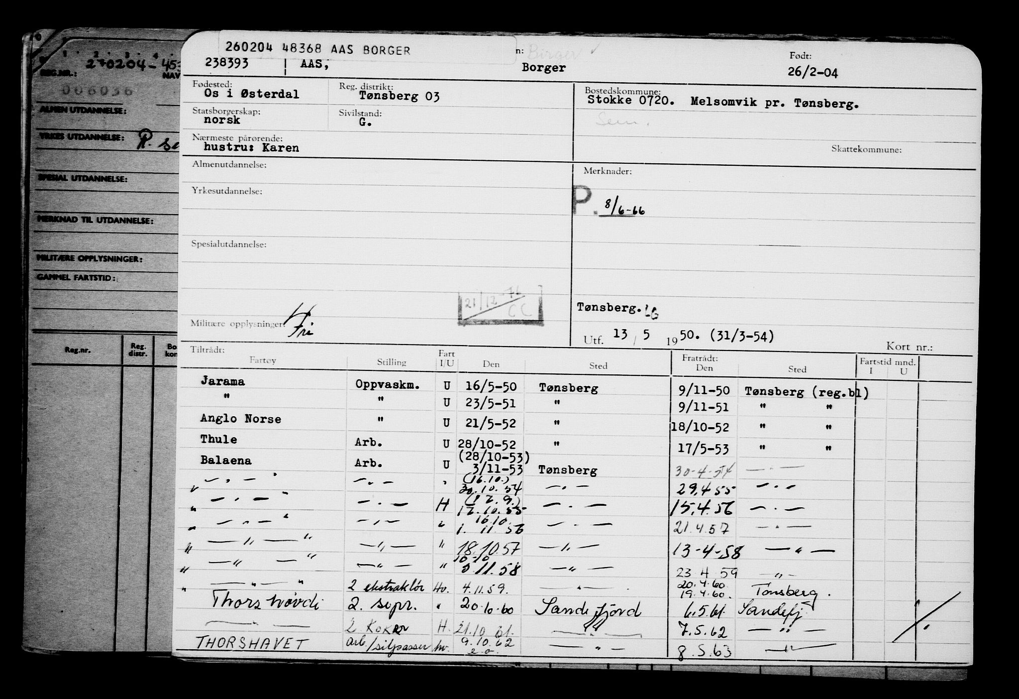 Direktoratet for sjømenn, AV/RA-S-3545/G/Gb/L0052: Hovedkort, 1904, p. 541