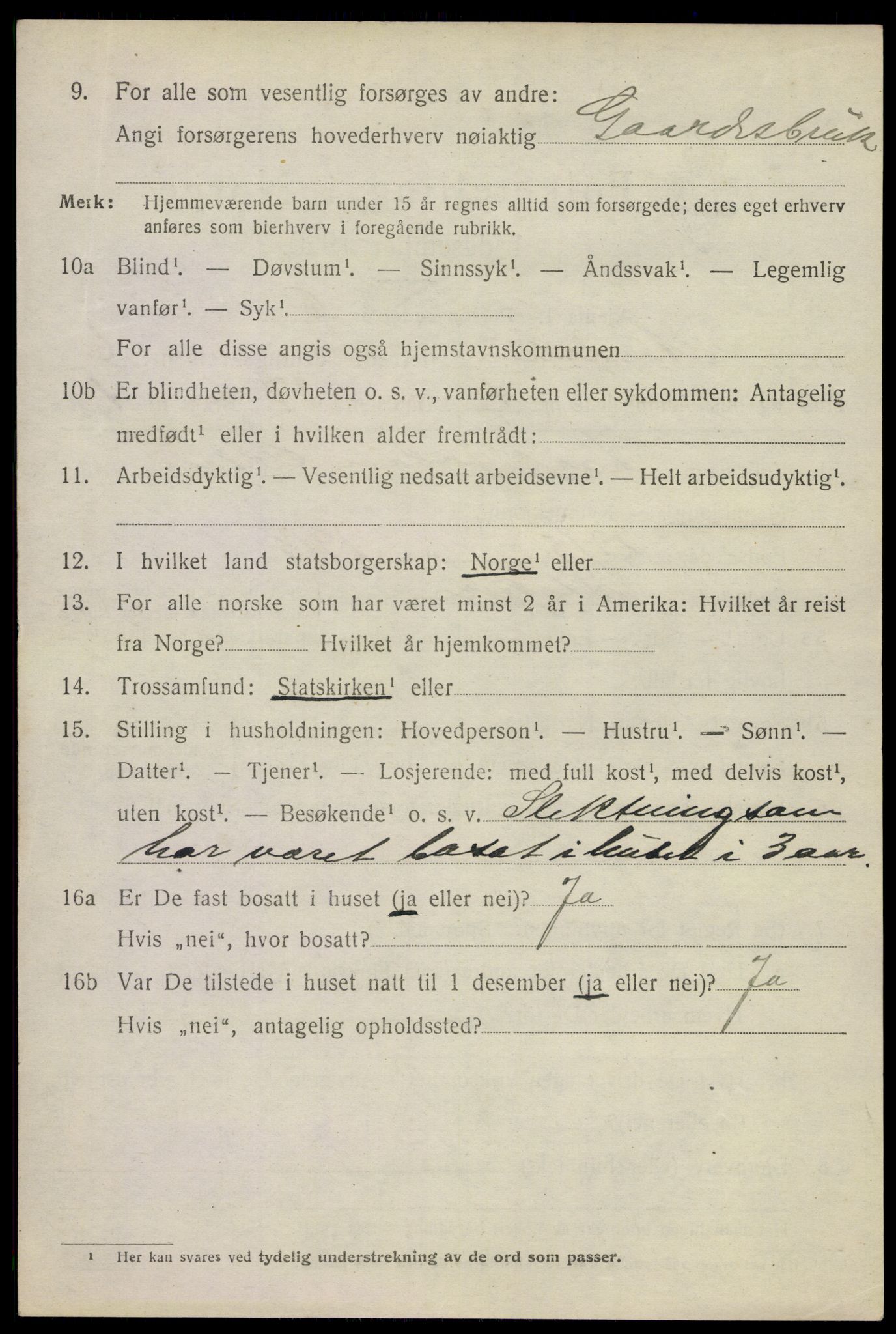 SAKO, 1920 census for Andebu, 1920, p. 2859