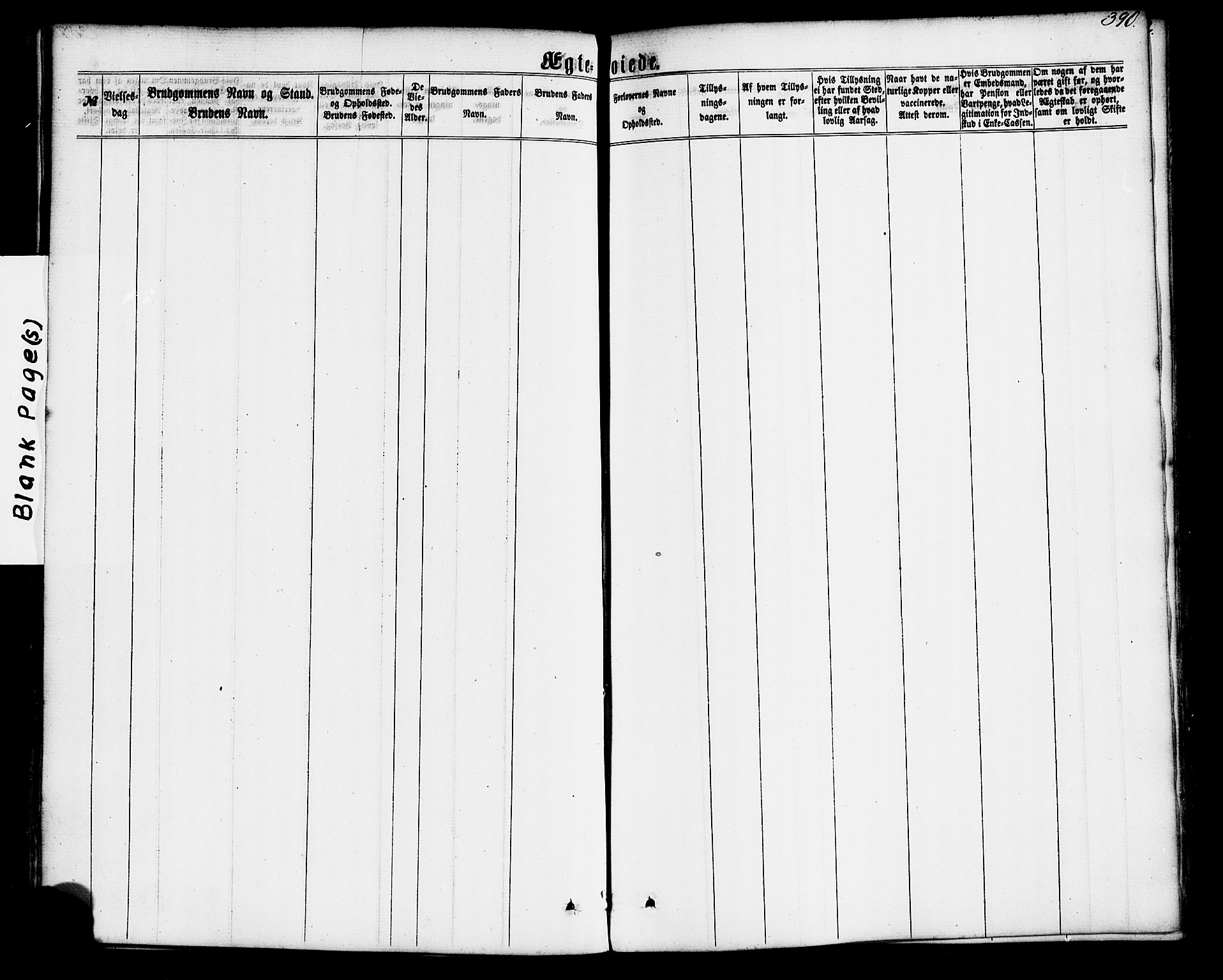 Gaular sokneprestembete, SAB/A-80001/H/Haa: Parish register (official) no. A 5, 1860-1881, p. 390