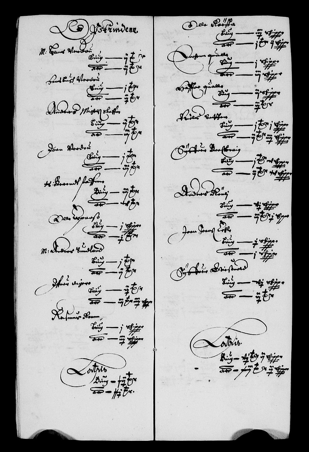 Rentekammeret inntil 1814, Reviderte regnskaper, Lensregnskaper, RA/EA-5023/R/Rb/Rbw/L0099: Trondheim len, 1650-1651