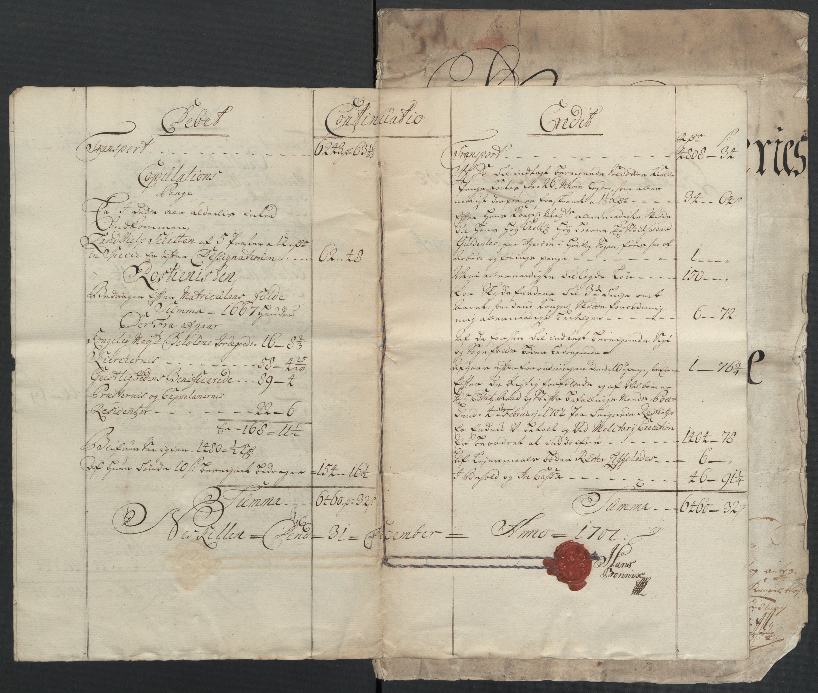 Rentekammeret inntil 1814, Reviderte regnskaper, Fogderegnskap, AV/RA-EA-4092/R39/L2315: Fogderegnskap Nedenes, 1700-1701, p. 212