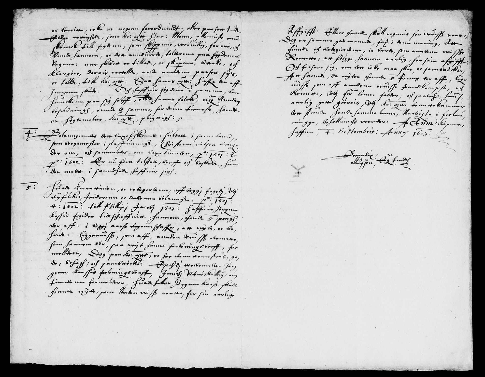 Rentekammeret inntil 1814, Reviderte regnskaper, Lensregnskaper, AV/RA-EA-5023/R/Rb/Rbs/L0001: Stavanger len, 1601-1605