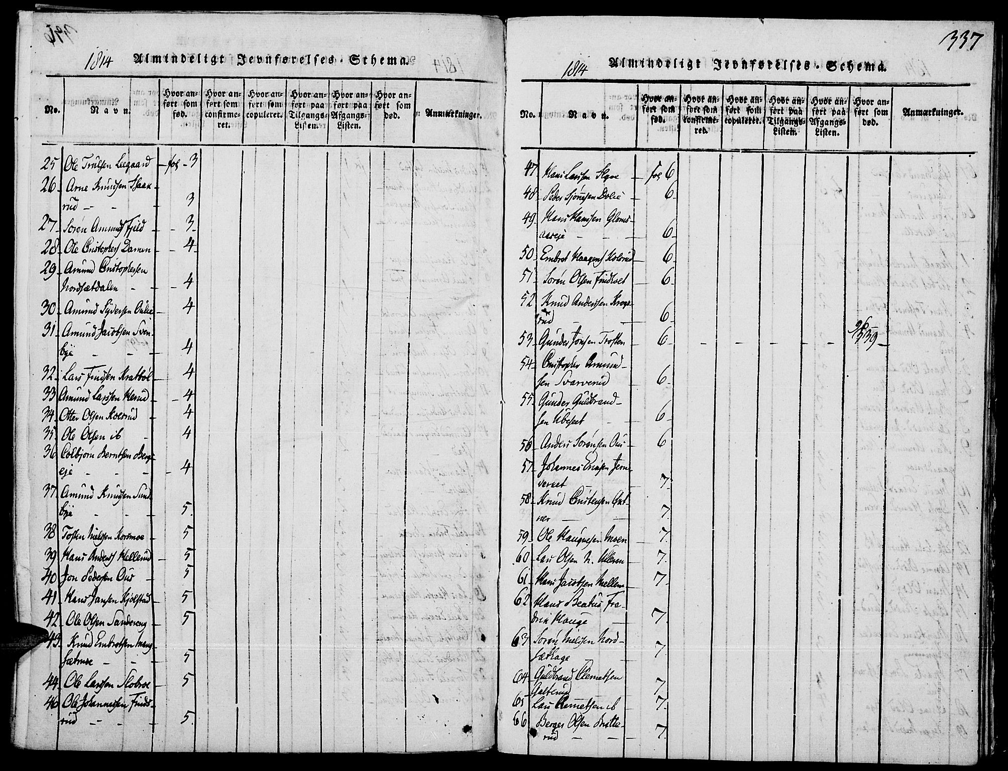 Strøm-Odalen prestekontor, AV/SAH-PREST-028/H/Ha/Haa/L0006: Parish register (official) no. 6, 1814-1850, p. 337