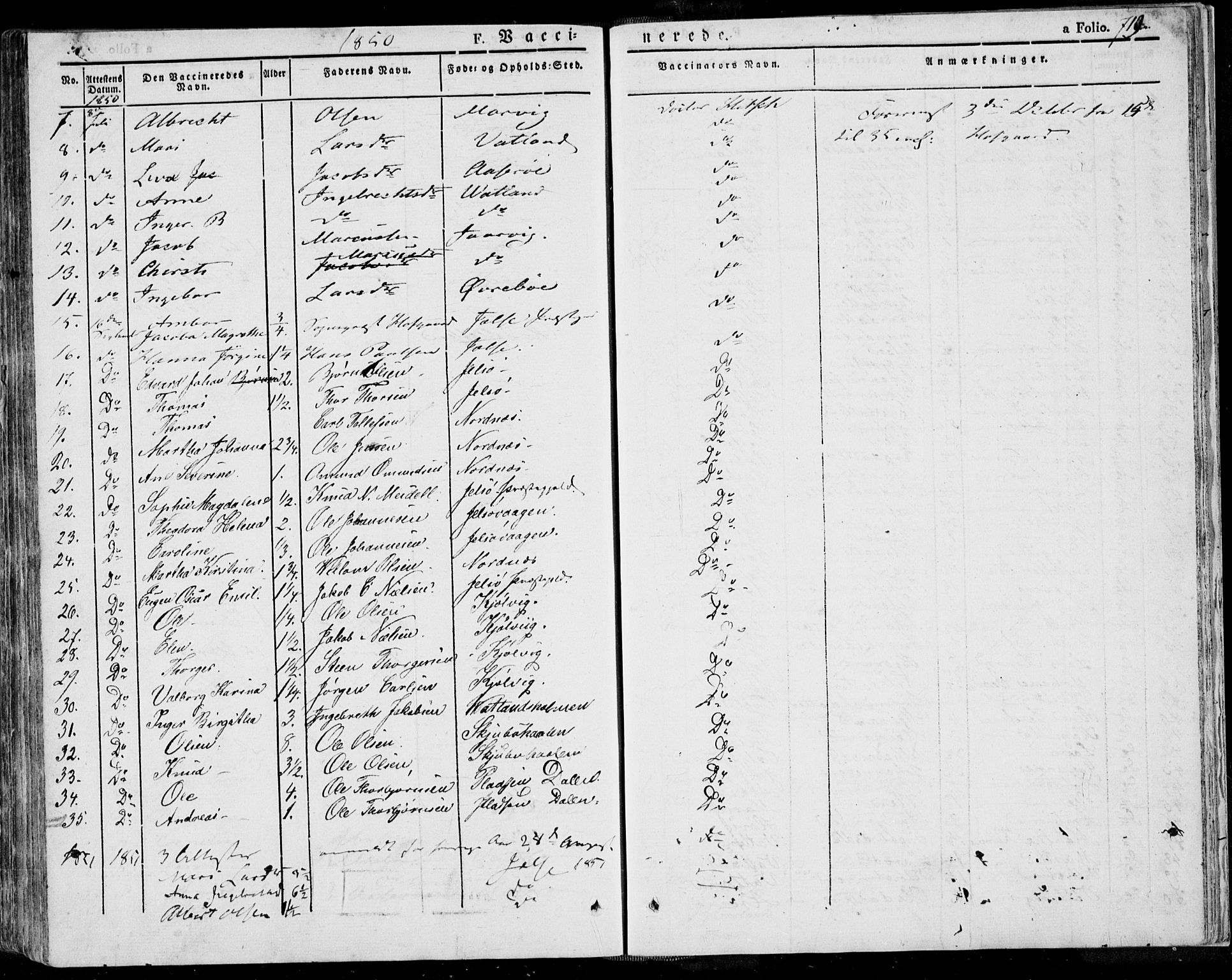 Jelsa sokneprestkontor, SAST/A-101842/01/IV: Parish register (official) no. A 6.2, 1828-1853, p. 719