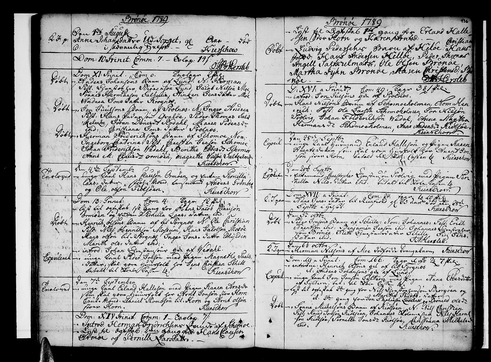 Ministerialprotokoller, klokkerbøker og fødselsregistre - Nordland, SAT/A-1459/813/L0195: Parish register (official) no. 813A05, 1752-1803, p. 136
