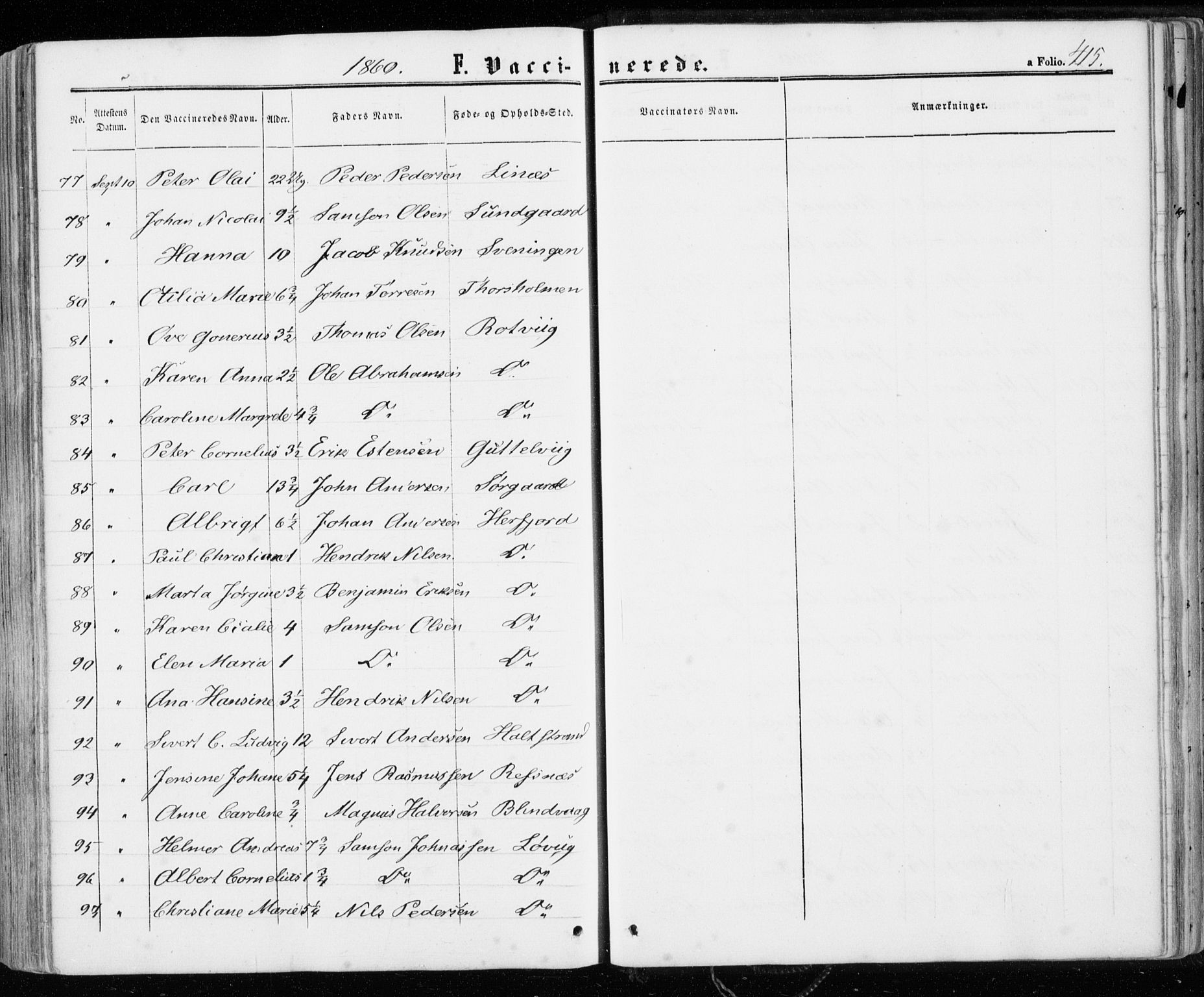 Ministerialprotokoller, klokkerbøker og fødselsregistre - Sør-Trøndelag, AV/SAT-A-1456/657/L0705: Parish register (official) no. 657A06, 1858-1867, p. 415