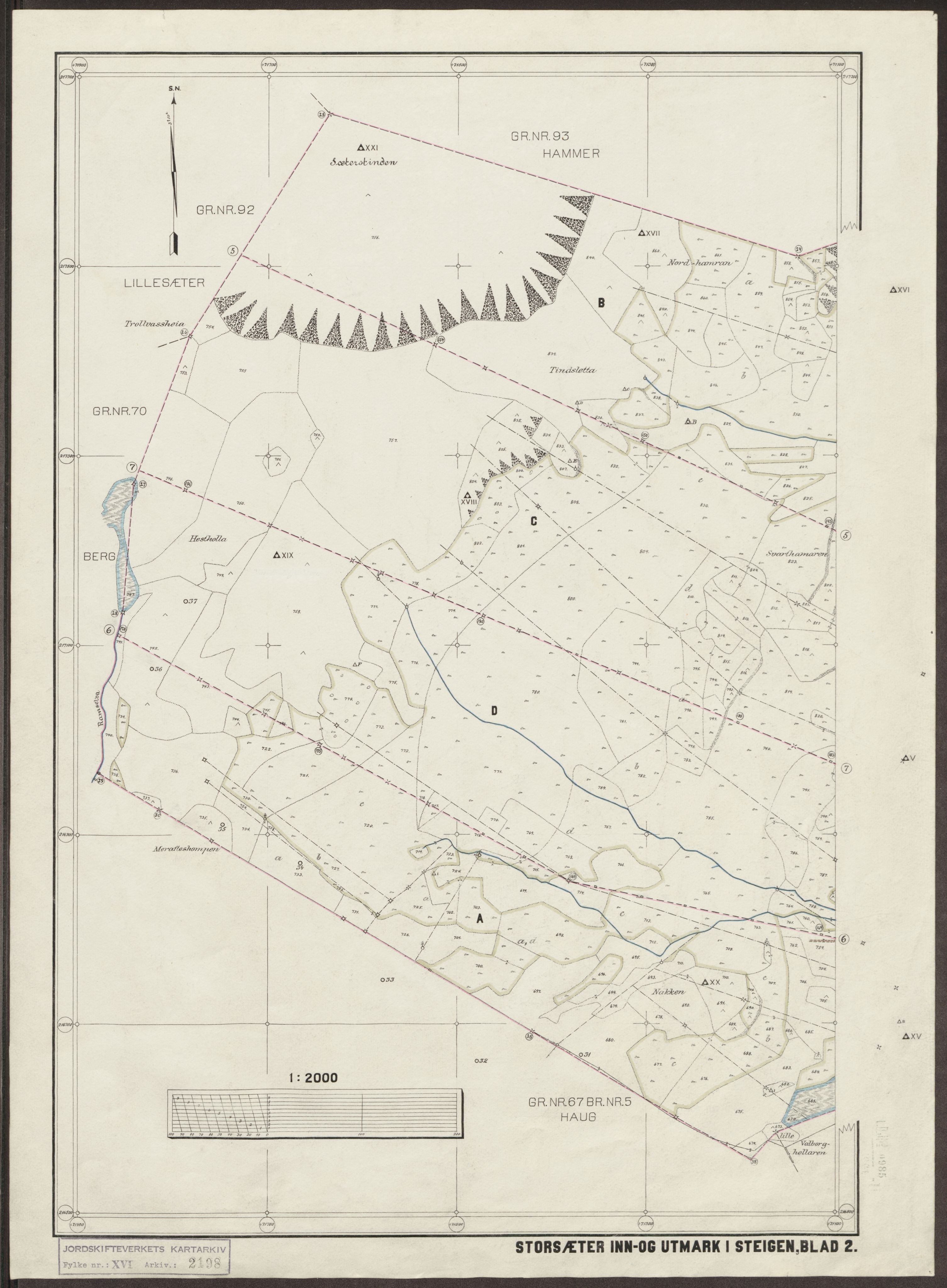 Jordskifteverkets kartarkiv, AV/RA-S-3929/T, 1859-1988, p. 2720