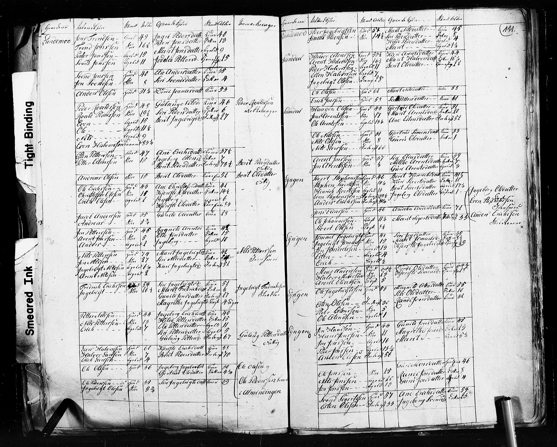 , 1825 Census for Støren parish, 1825, p. 111