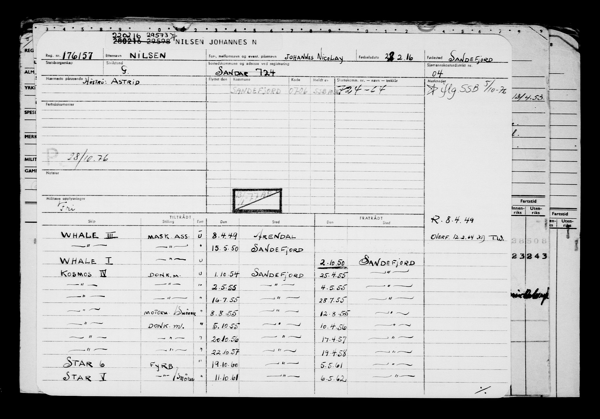 Direktoratet for sjømenn, AV/RA-S-3545/G/Gb/L0137: Hovedkort, 1916, p. 48