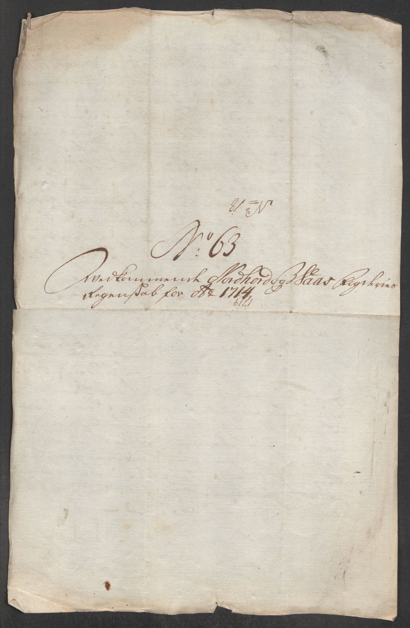 Rentekammeret inntil 1814, Reviderte regnskaper, Fogderegnskap, AV/RA-EA-4092/R51/L3197: Fogderegnskap Nordhordland og Voss, 1714, p. 401