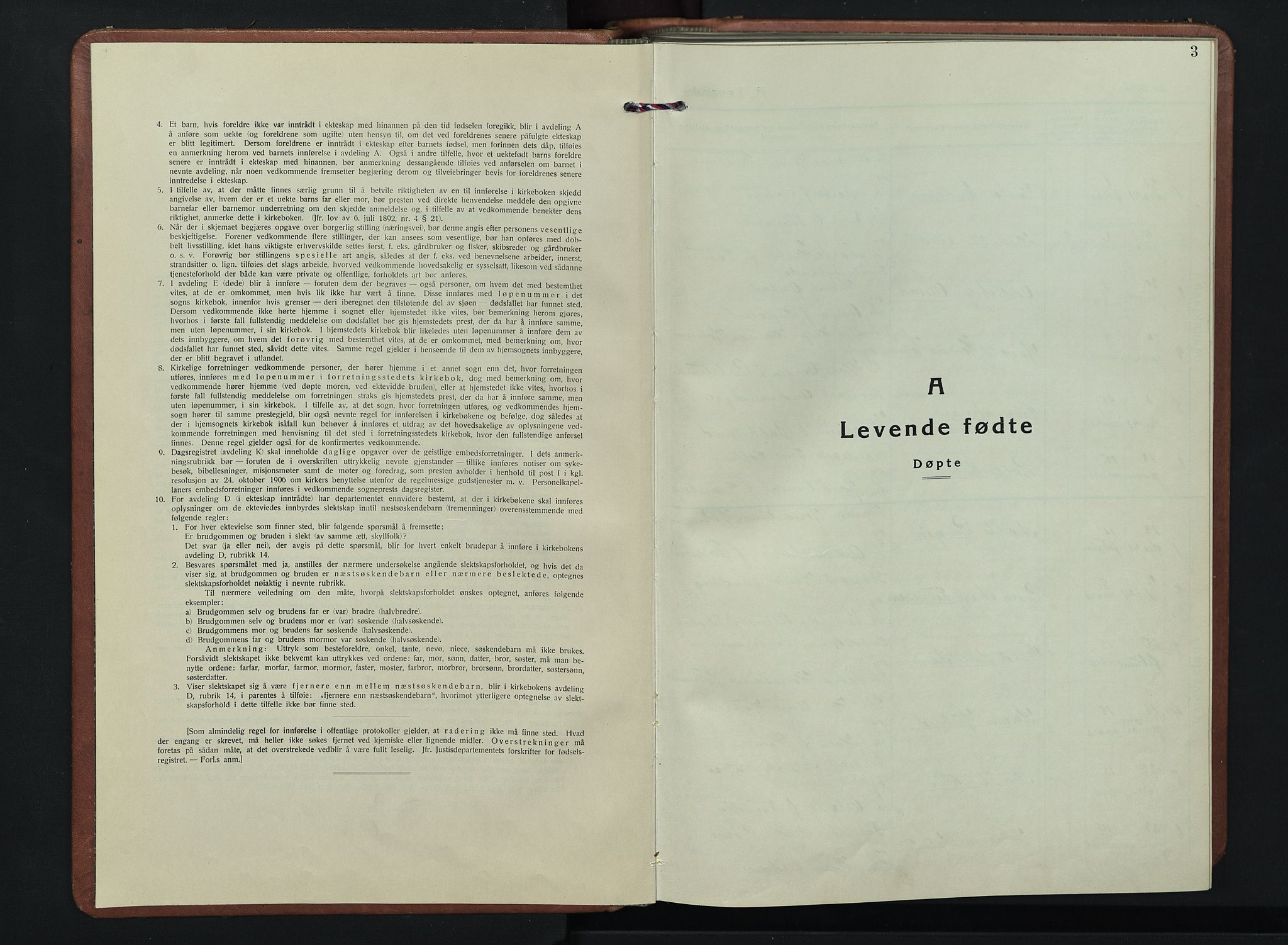 Kolbu prestekontor, SAH/PREST-110/H/Ha/Hab/L0004: Parish register (copy) no. 4, 1942-1953, p. 3