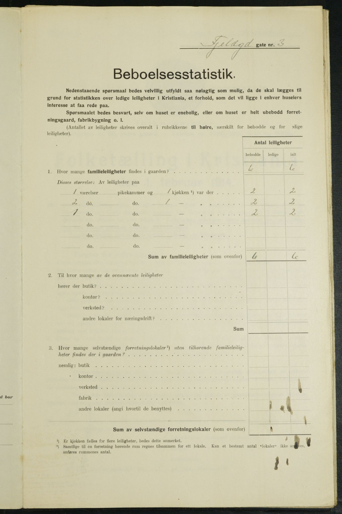 OBA, Municipal Census 1914 for Kristiania, 1914, p. 24450