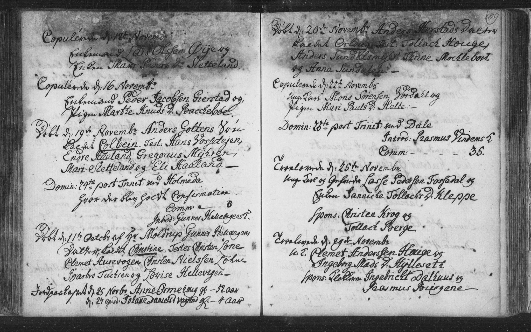 Fjaler sokneprestembete, SAB/A-79801/H/Haa/Haaa/L0002: Parish register (official) no. A 2, 1779-1798, p. 109