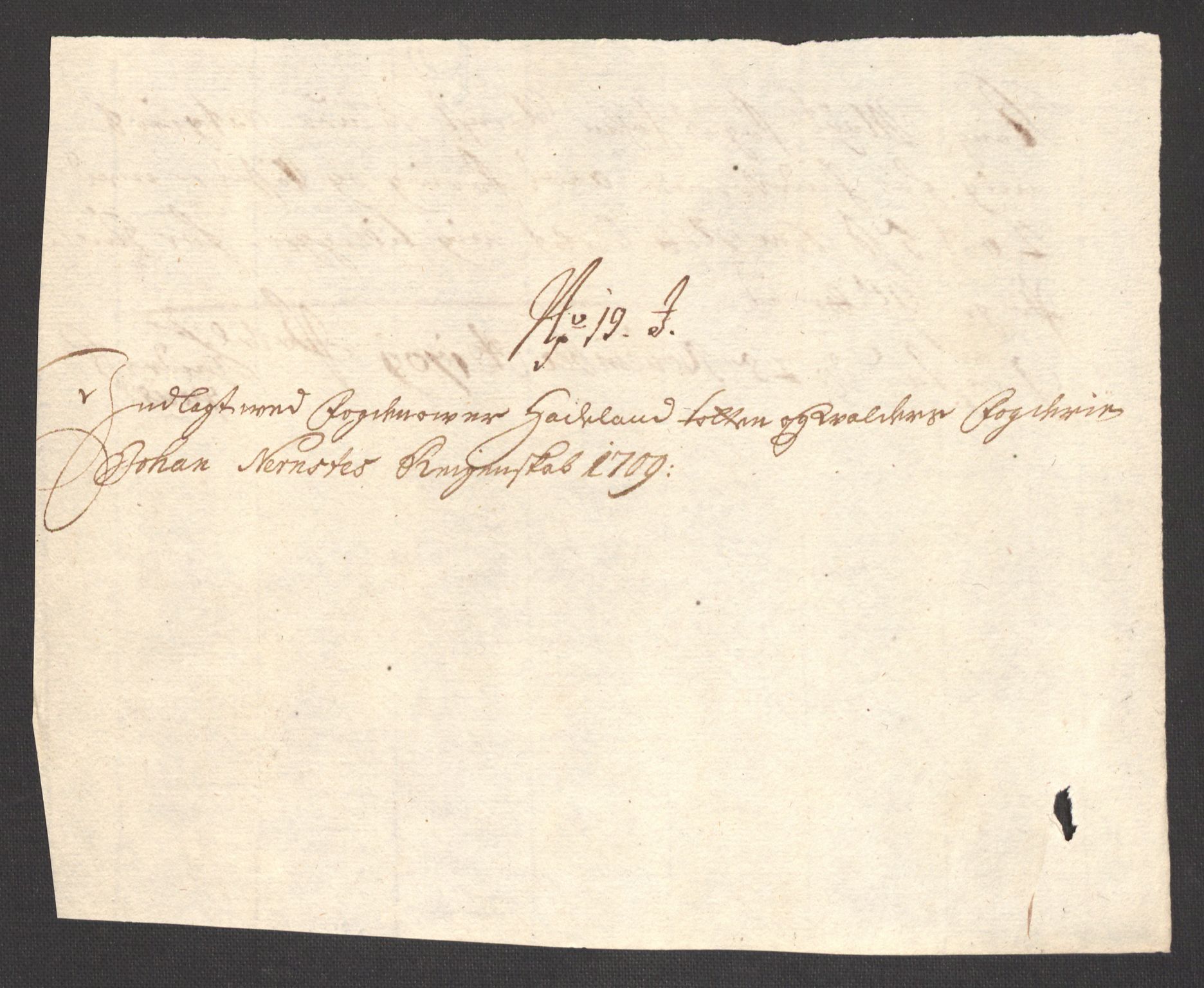 Rentekammeret inntil 1814, Reviderte regnskaper, Fogderegnskap, RA/EA-4092/R18/L1306: Fogderegnskap Hadeland, Toten og Valdres, 1709, p. 323