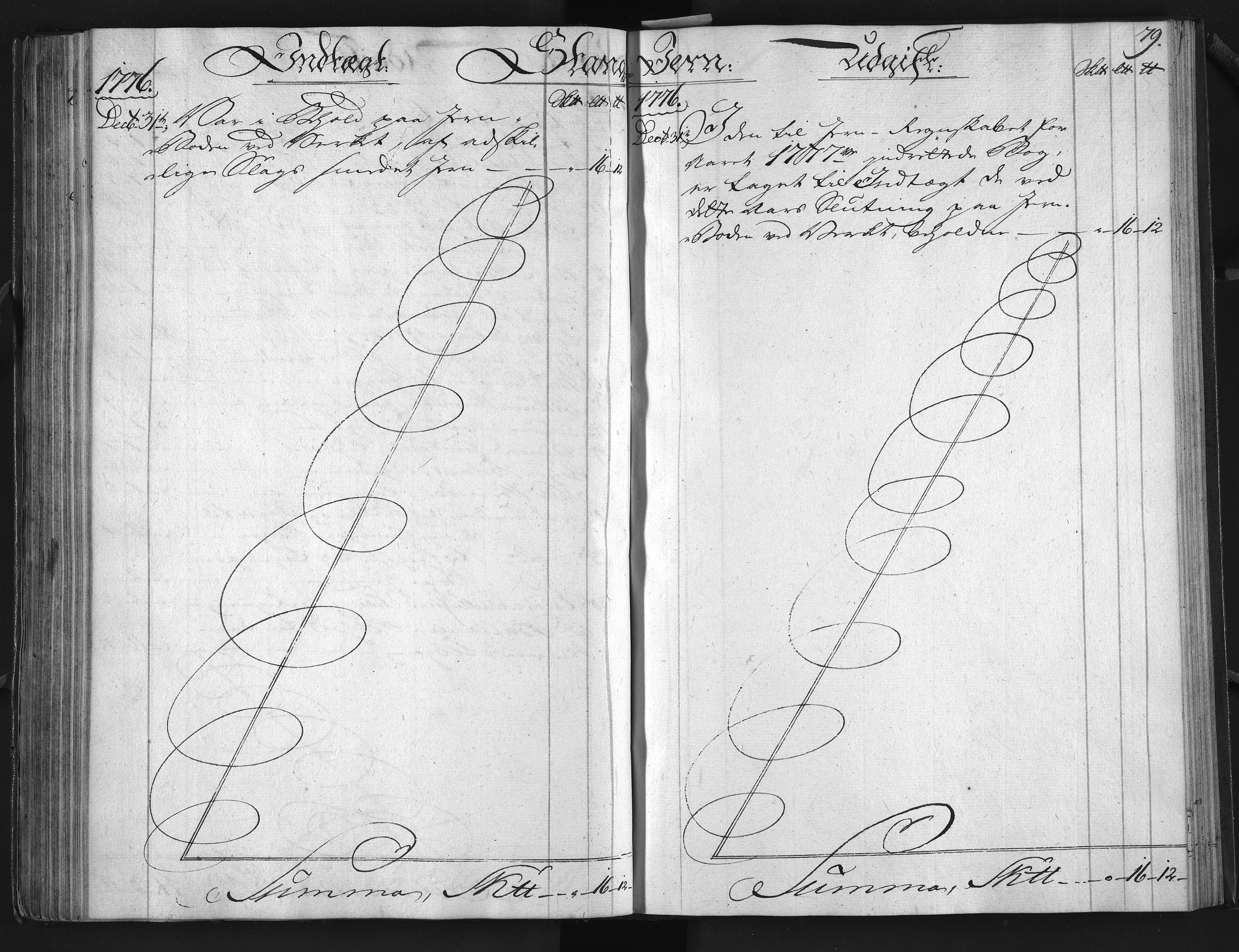 Froland Verk, AAKS/DA-1023/1/01/L0003: Hammerbok, 1772-1776, p. 79