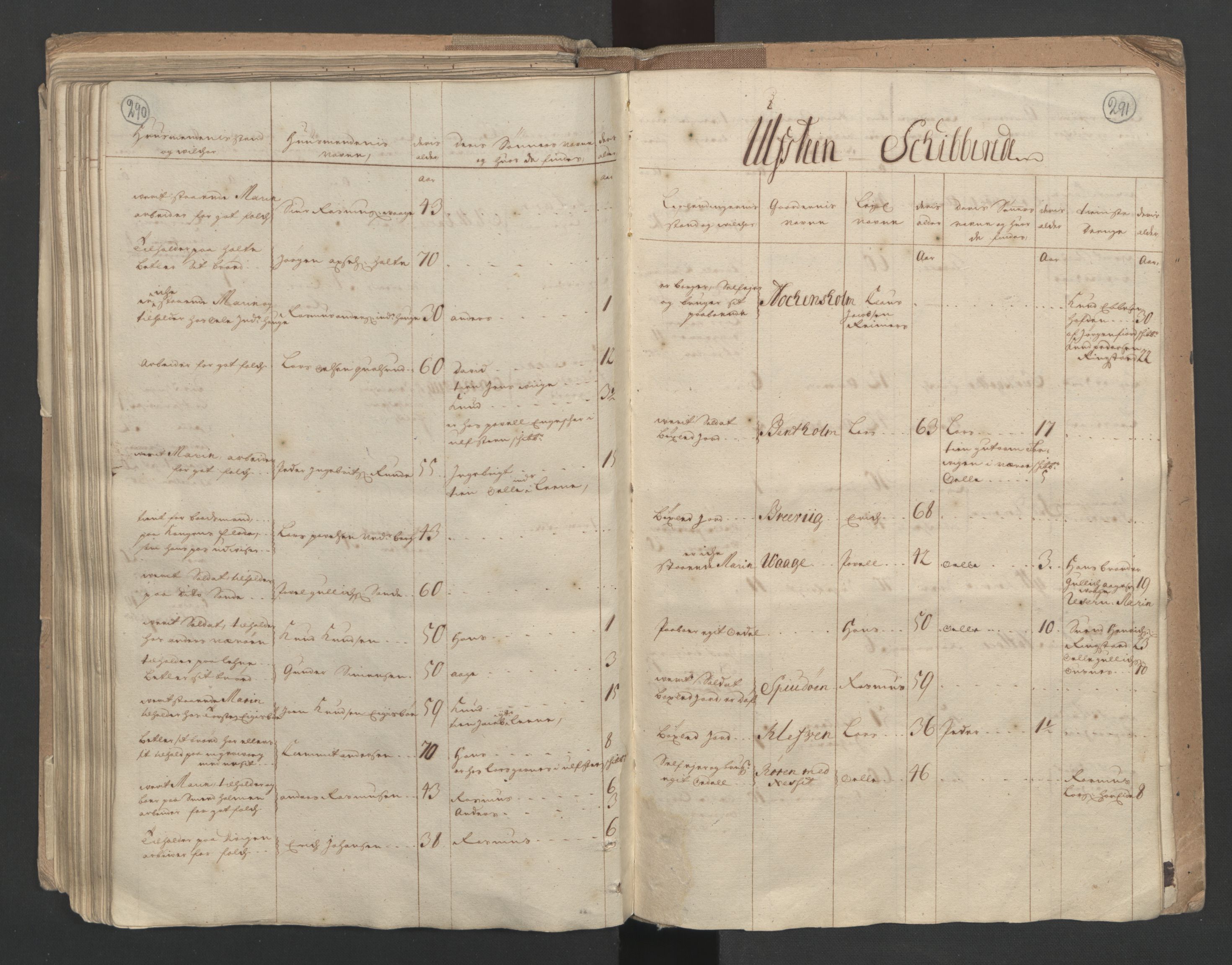 RA, Census (manntall) 1701, no. 10: Sunnmøre fogderi, 1701, p. 290-291