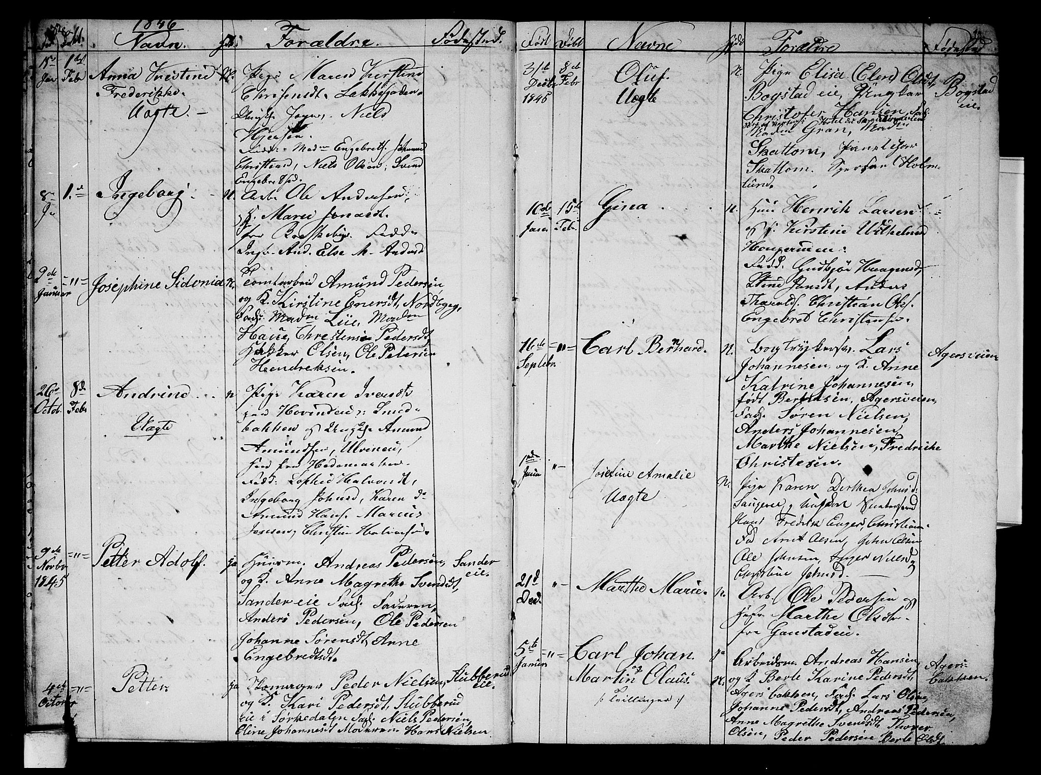 Aker prestekontor kirkebøker, AV/SAO-A-10861/G/L0008: Parish register (copy) no. 8, 1845-1848, p. 32-33