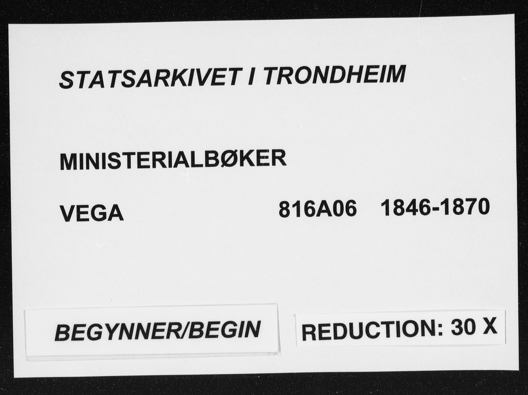 Ministerialprotokoller, klokkerbøker og fødselsregistre - Nordland, SAT/A-1459/816/L0240: Parish register (official) no. 816A06, 1846-1870