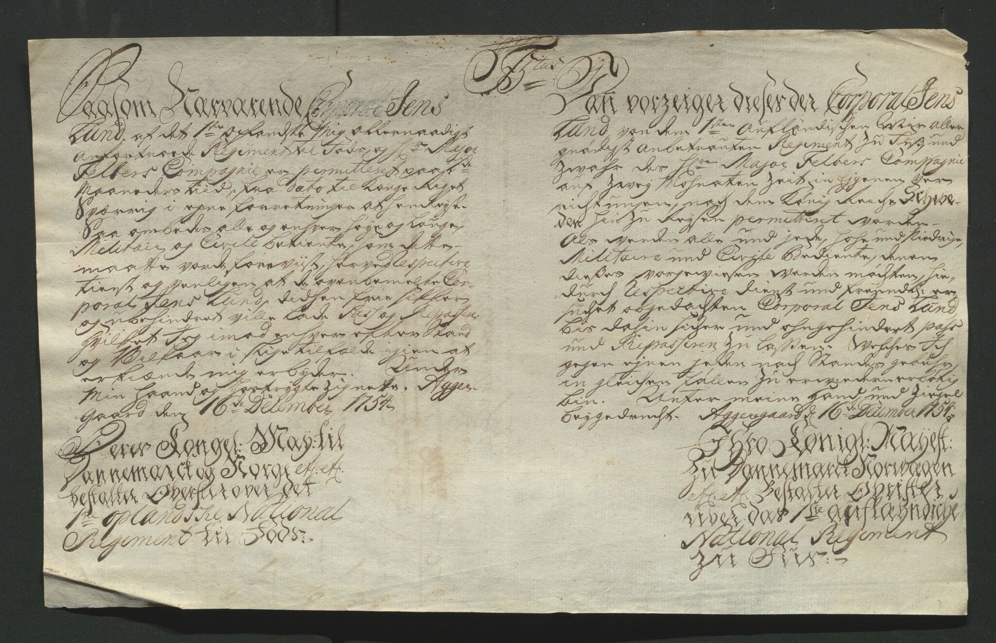 Åker i Vang, Hedmark, og familien Todderud, AV/SAH-ARK-010/J/Jc/L0002: Korrespondanse, 1753-1762, p. 50