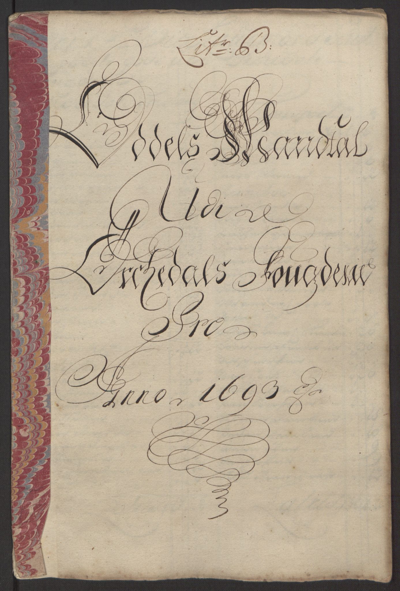 Rentekammeret inntil 1814, Reviderte regnskaper, Fogderegnskap, RA/EA-4092/R58/L3938: Fogderegnskap Orkdal, 1693, p. 85