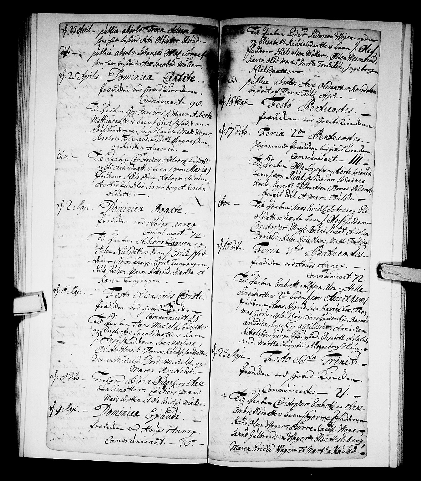 Norderhov kirkebøker, AV/SAKO-A-237/F/Fa/L0002a: Parish register (official) no. 2A, 1716-1725, p. 198-199