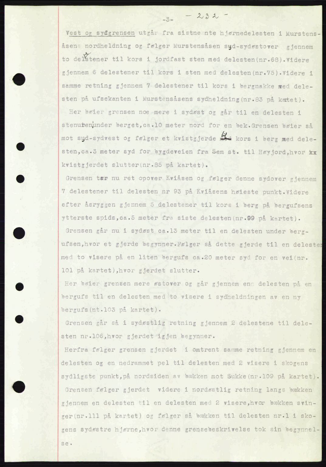 Jarlsberg sorenskriveri, SAKO/A-131/G/Ga/Gaa/L0014: Mortgage book no. A-14, 1943-1943, Diary no: : 1861/1943