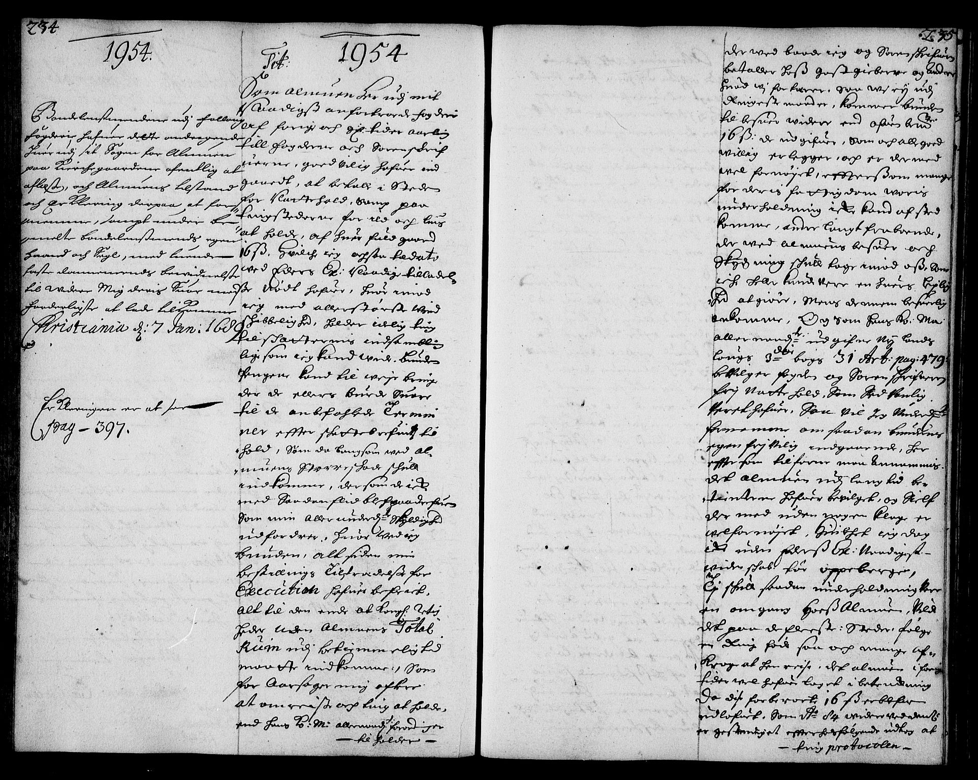 Stattholderembetet 1572-1771, AV/RA-EA-2870/Ae/L0006: Supplikasjons- og resolusjonsprotokoll, 1688-1689, p. 234-235