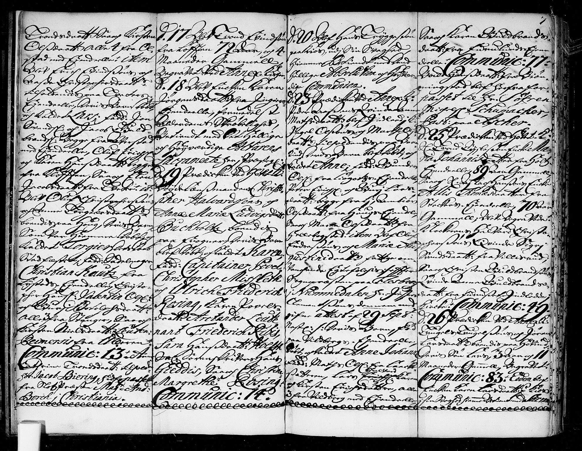 Ullensaker prestekontor Kirkebøker, AV/SAO-A-10236a/F/Fa/L0004: Parish register (official) no. I 4, 1721-1723, p. 7