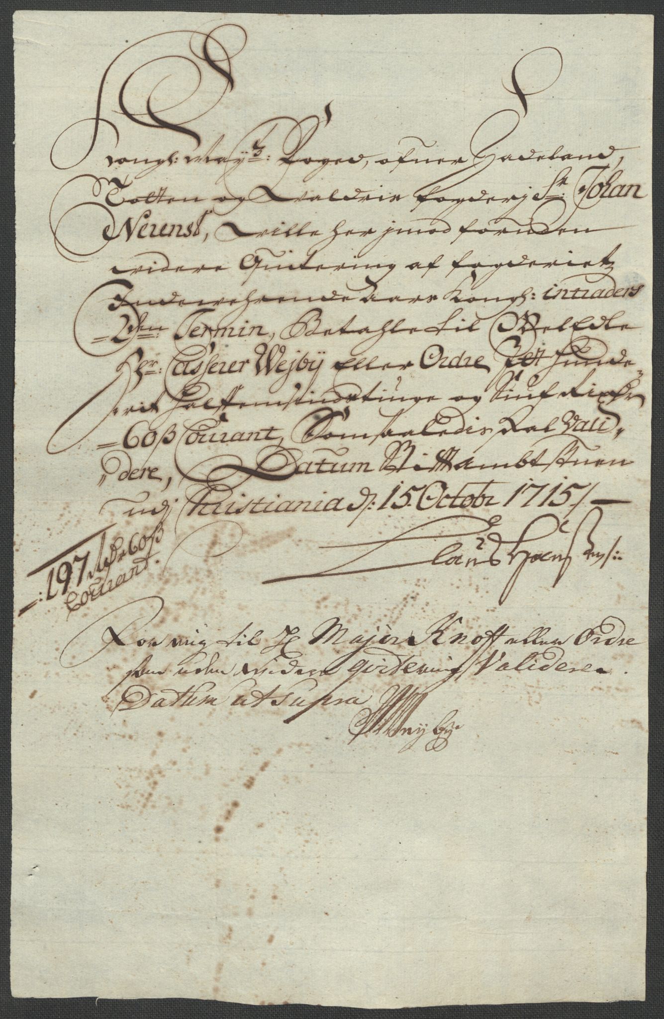 Rentekammeret inntil 1814, Reviderte regnskaper, Fogderegnskap, AV/RA-EA-4092/R18/L1314: Fogderegnskap Hadeland, Toten og Valdres, 1715, p. 463