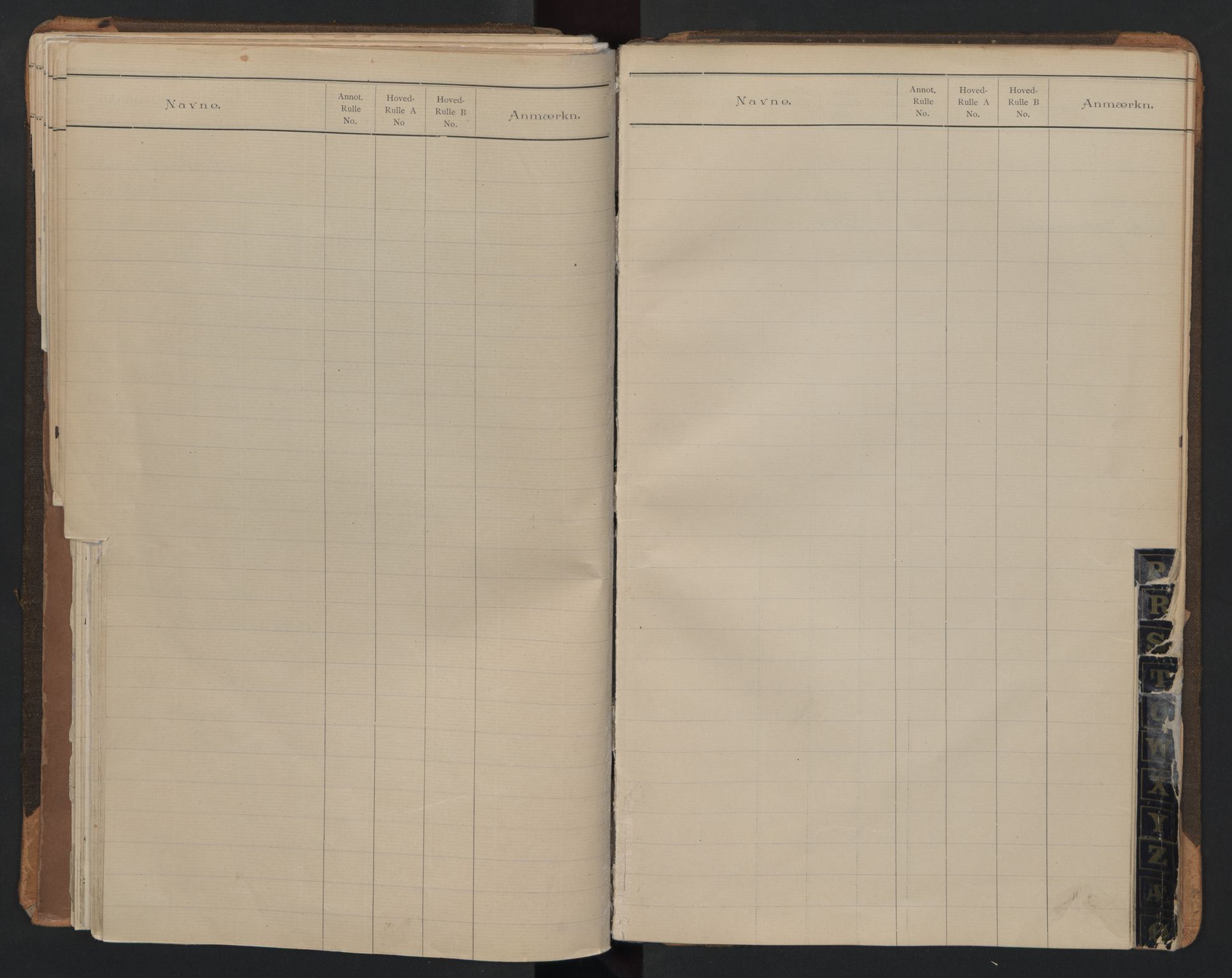 Holmestrand innrulleringskontor, SAKO/A-1151/G/Ga/L0001: Register, 1868-1948, p. 45