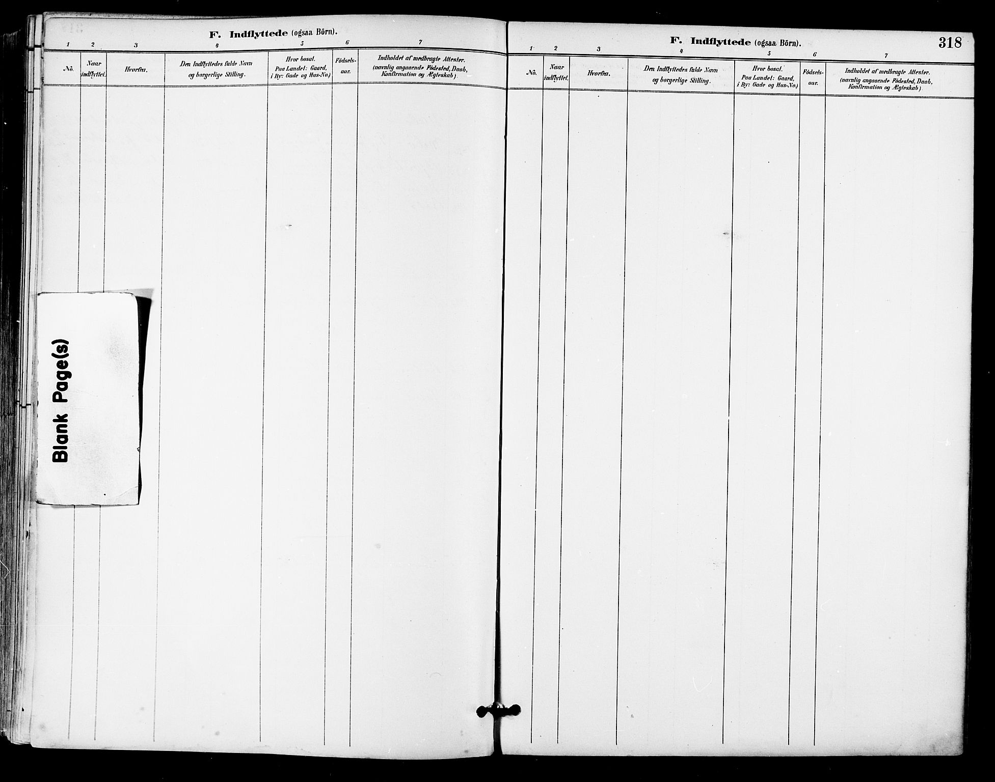 Ministerialprotokoller, klokkerbøker og fødselsregistre - Nordland, AV/SAT-A-1459/805/L0101: Parish register (official) no. 805A07, 1892-1899, p. 318